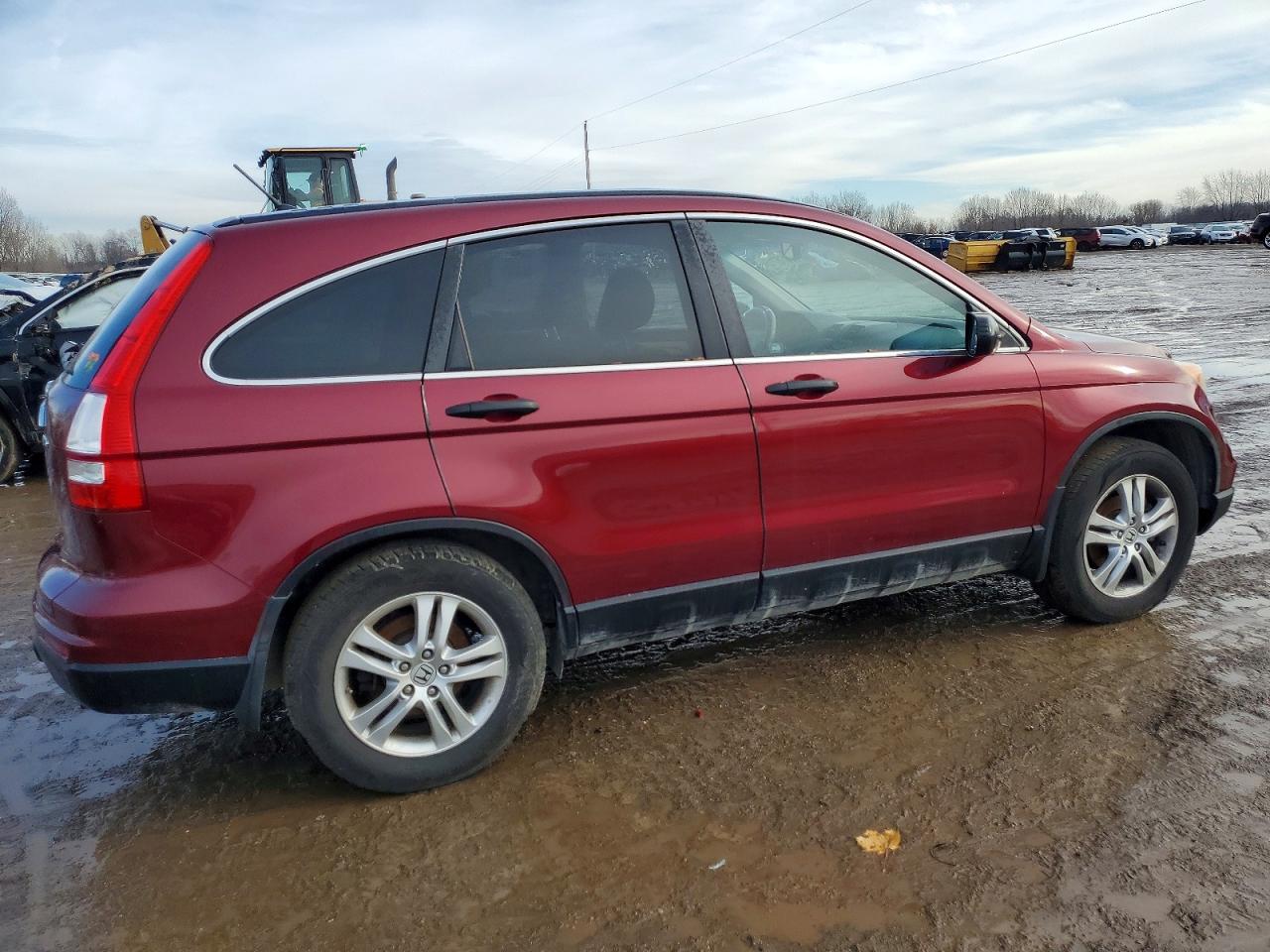 2010 Honda Cr-v Ex Maroon vin: 5J6RE4H50AL065151