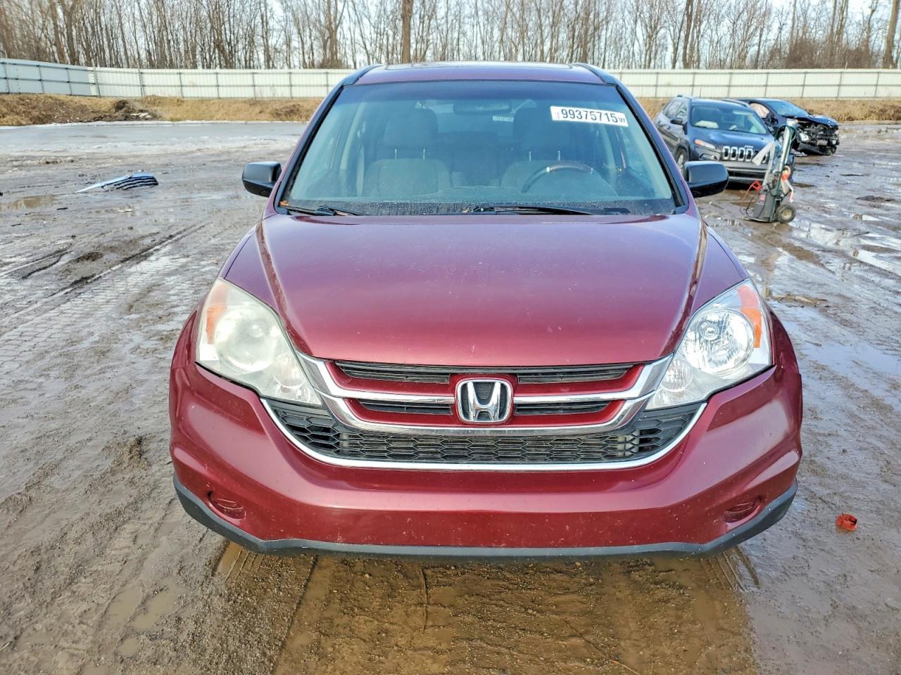 2010 Honda Cr-v Ex Maroon vin: 5J6RE4H50AL065151