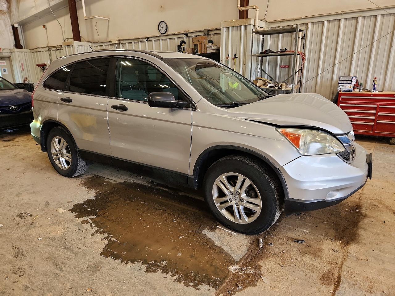 2010 Honda Cr-v Ex Silver vin: 5J6RE4H50AL065960