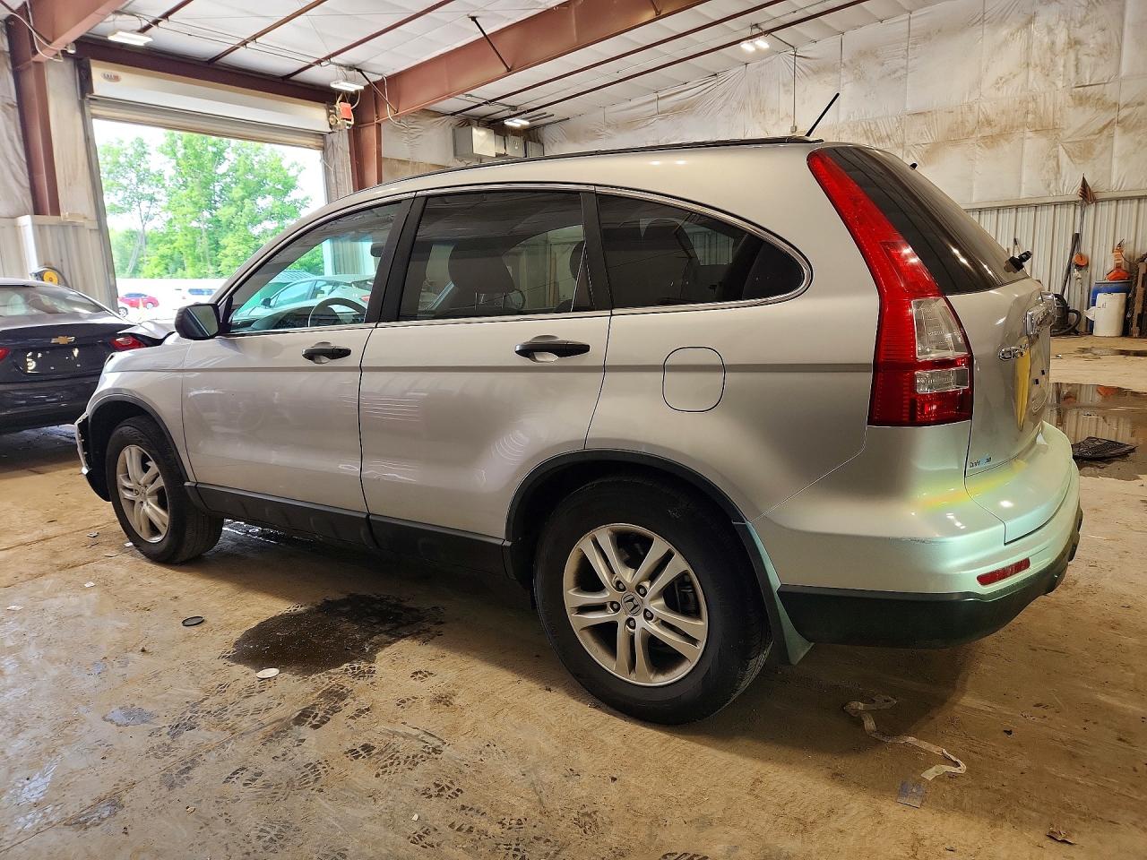 2010 Honda Cr-v Ex Silver vin: 5J6RE4H50AL065960