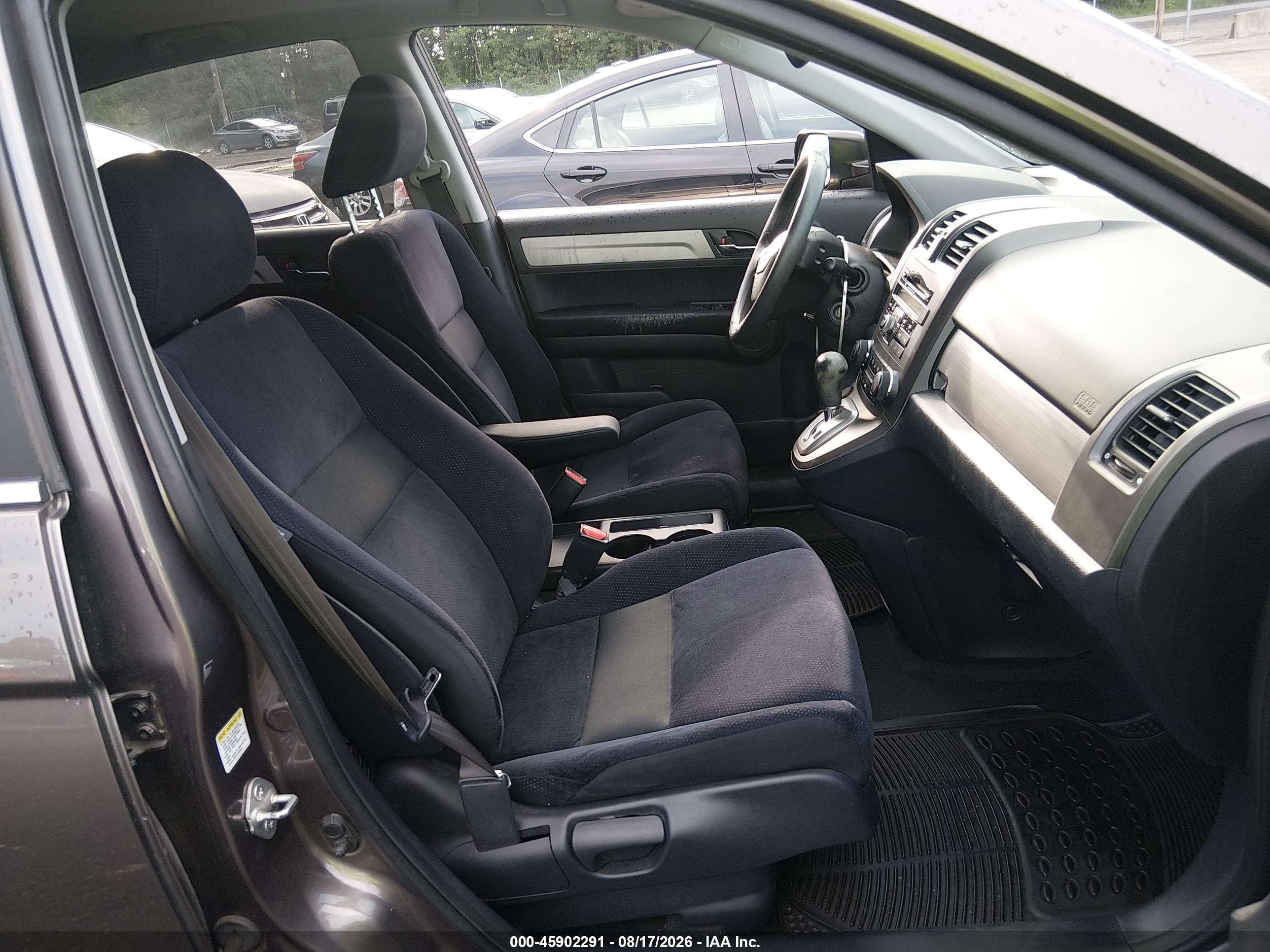 2010 Honda Cr-v Ex Gray vin: 5J6RE4H50AL074402