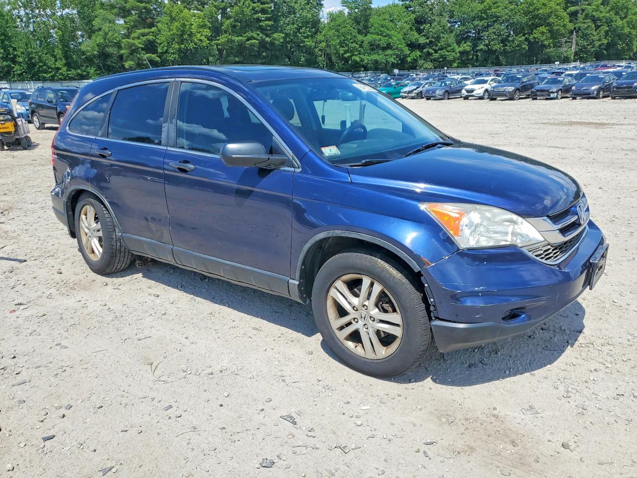 2010 Honda Cr-v Ex Синий vin: 5J6RE4H50AL092303