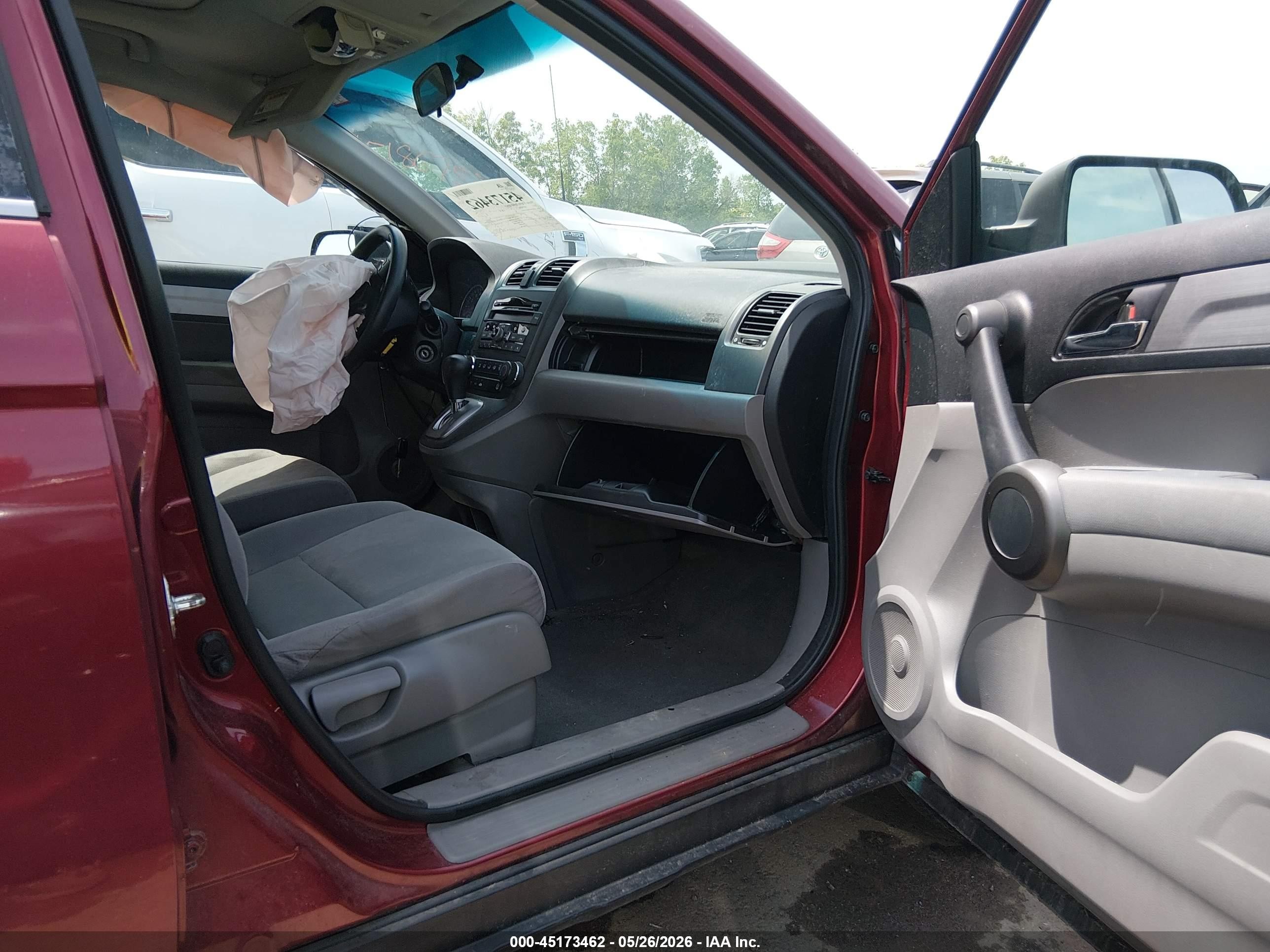 2011 Honda Cr-v Ex Red vin: 5J6RE4H50BL024164