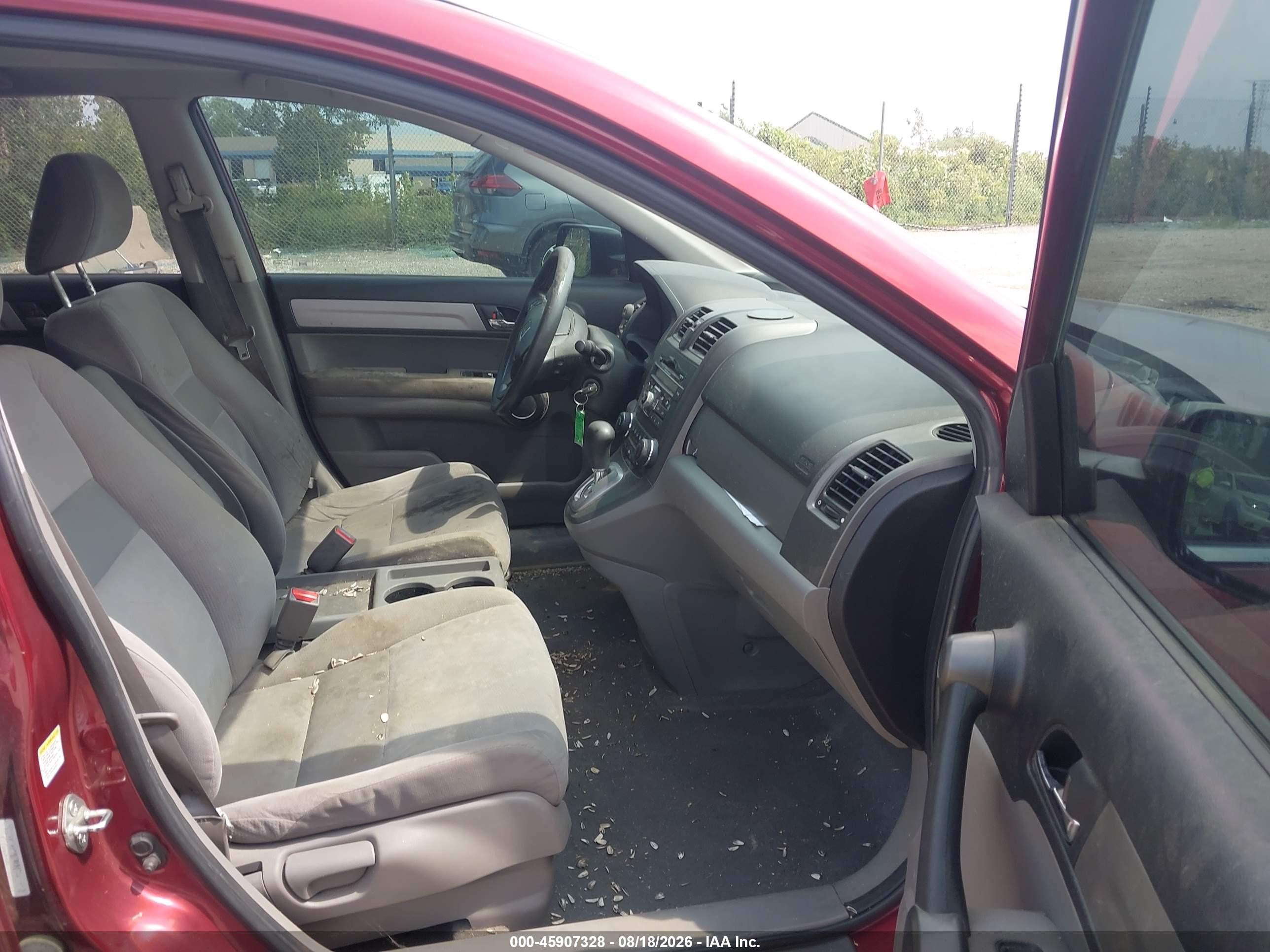 2011 Honda Cr-v Ex Красный vin: 5J6RE4H50BL035293