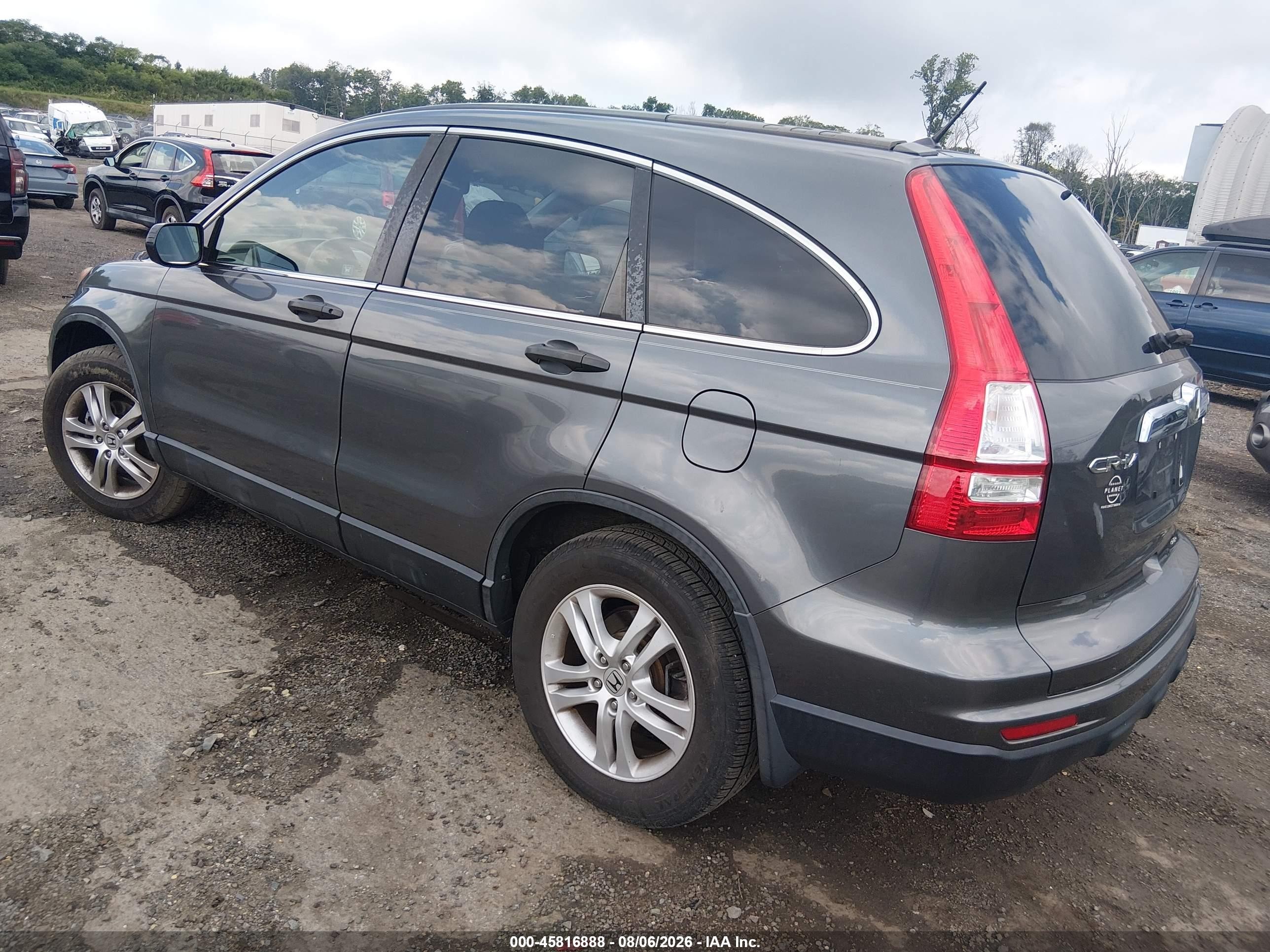 2011 Honda Cr-v Ex Gray vin: 5J6RE4H50BL039943