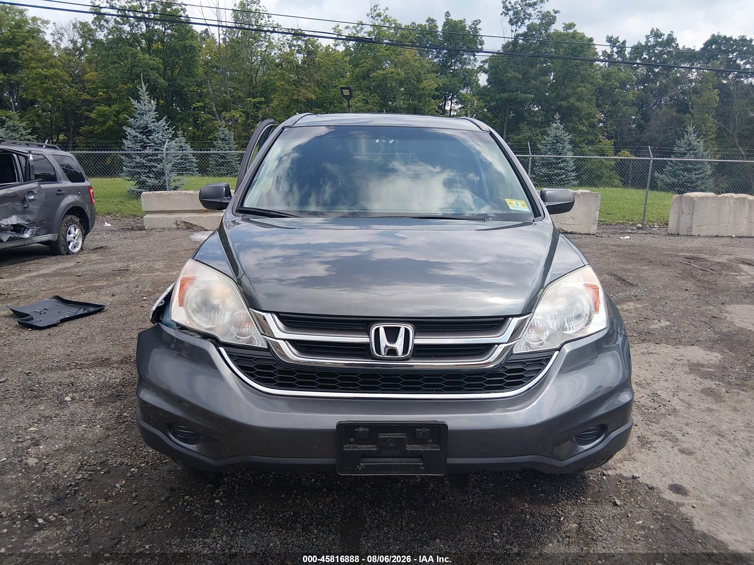 2011 Honda Cr-v Ex Gray vin: 5J6RE4H50BL039943