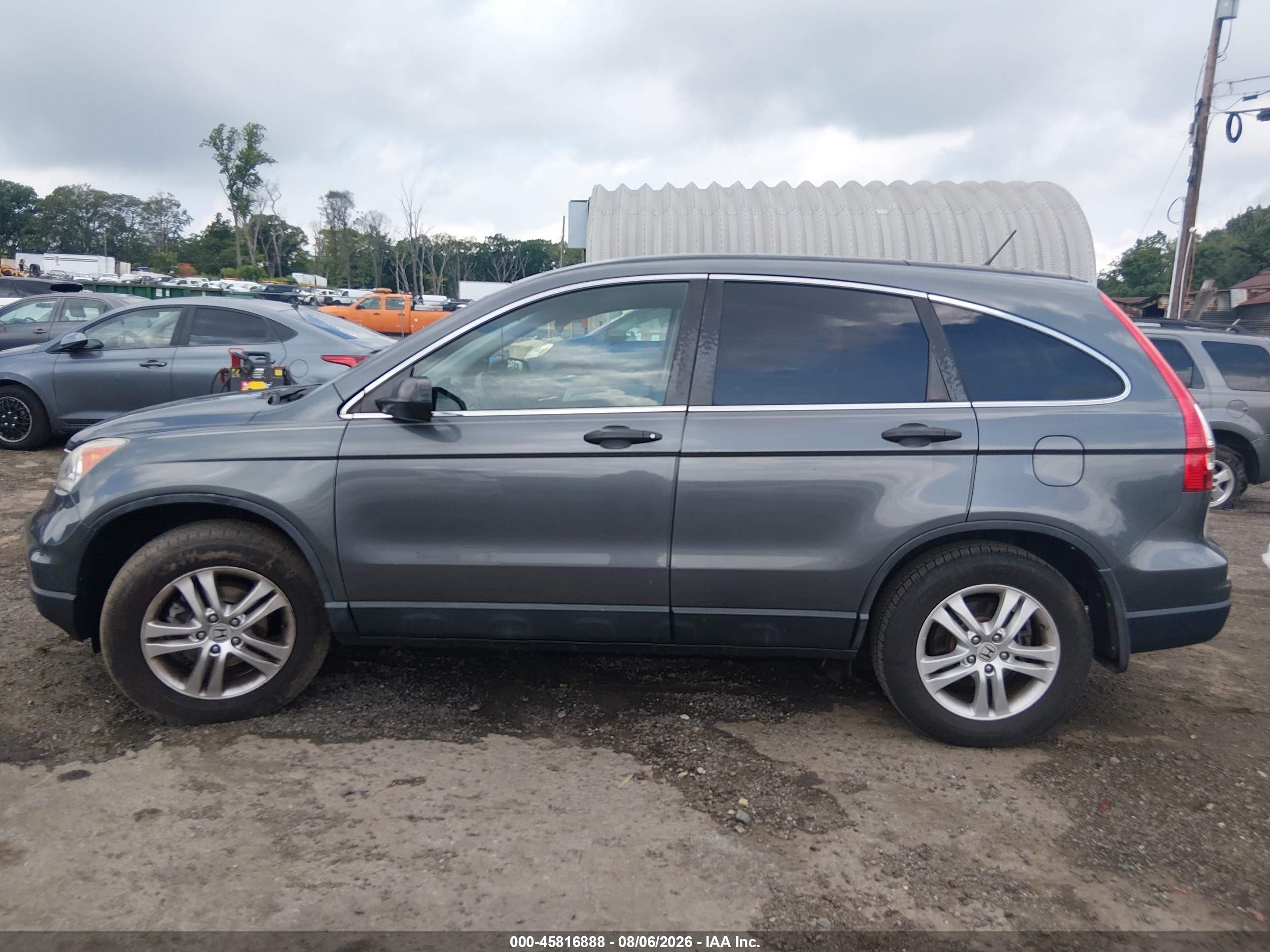 2011 Honda Cr-v Ex Gray vin: 5J6RE4H50BL039943