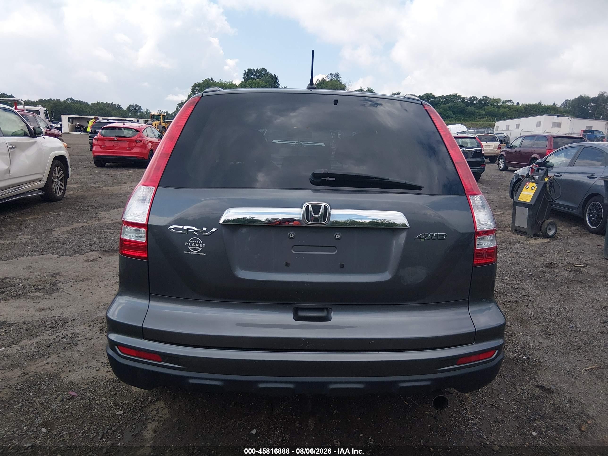 2011 Honda Cr-v Ex Gray vin: 5J6RE4H50BL039943