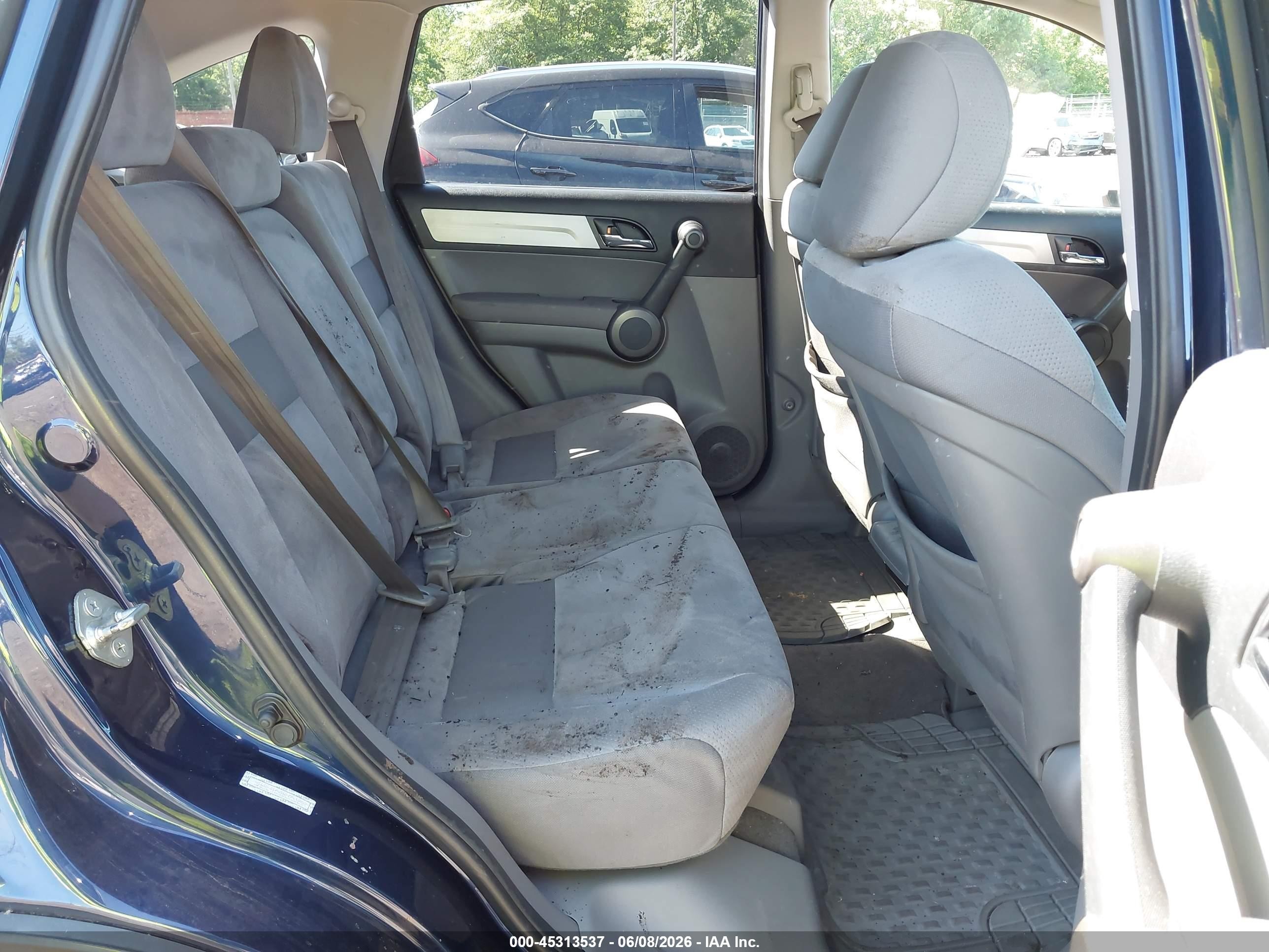 2011 Honda Cr-v Ex Dark Blue vin: 5J6RE4H50BL053244