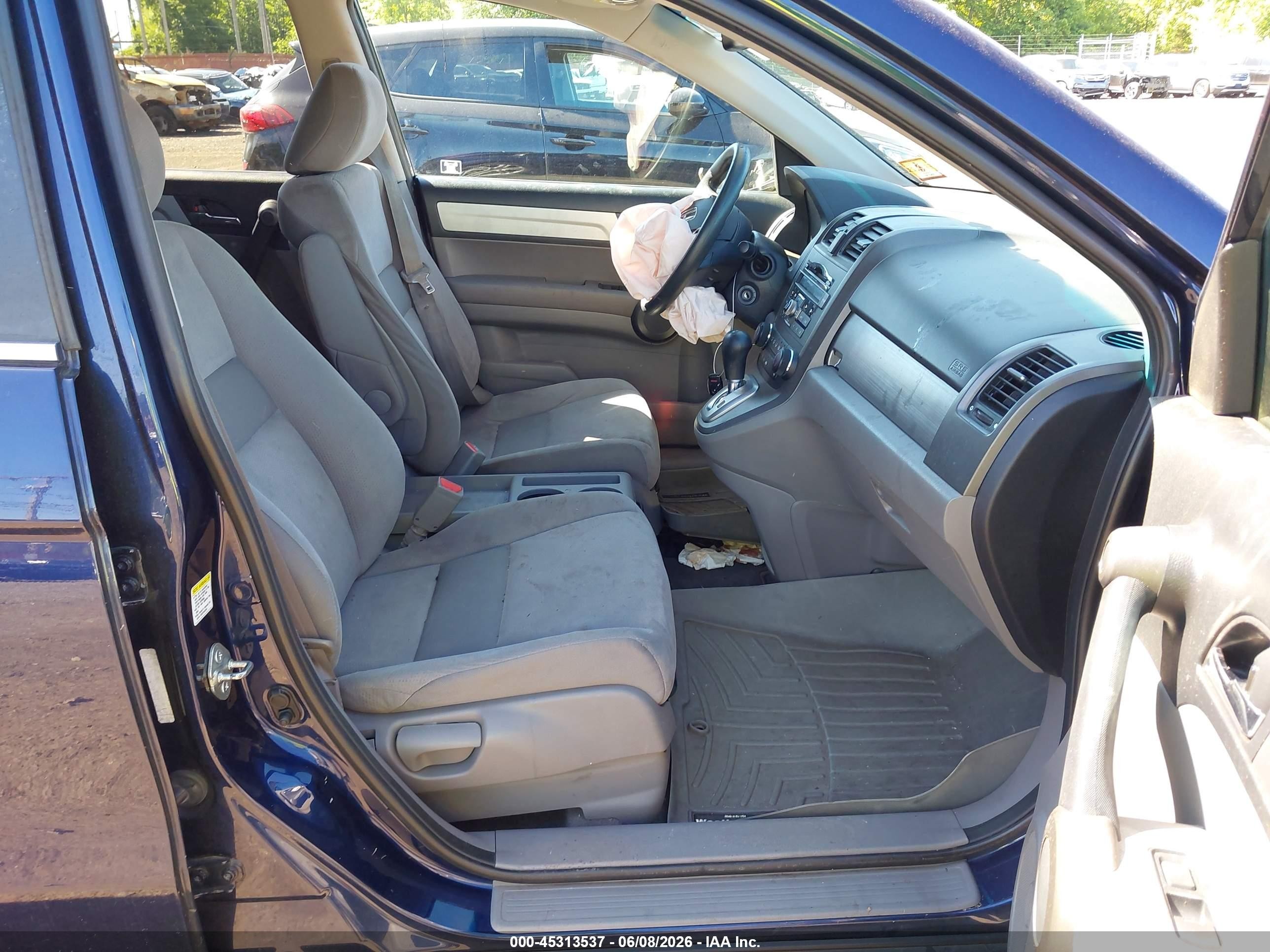 2011 Honda Cr-v Ex Dark Blue vin: 5J6RE4H50BL053244