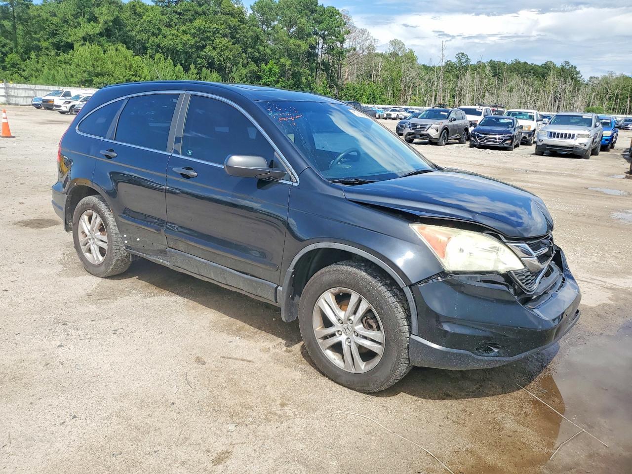 2011 Honda Cr-v Ex Black vin: 5J6RE4H50BL054667