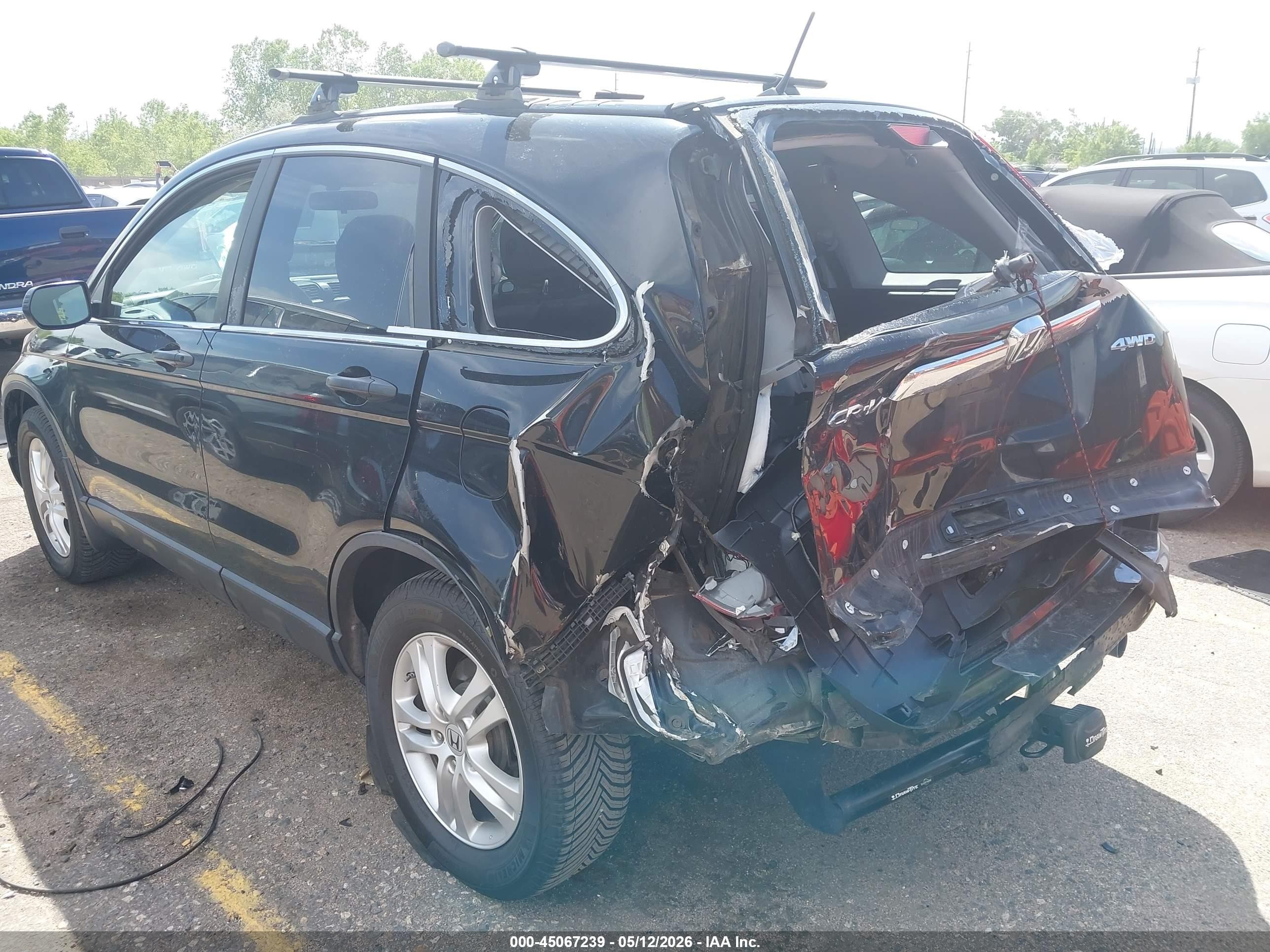 2010 Honda Cr-v Ex Черный vin: 5J6RE4H51AL041201