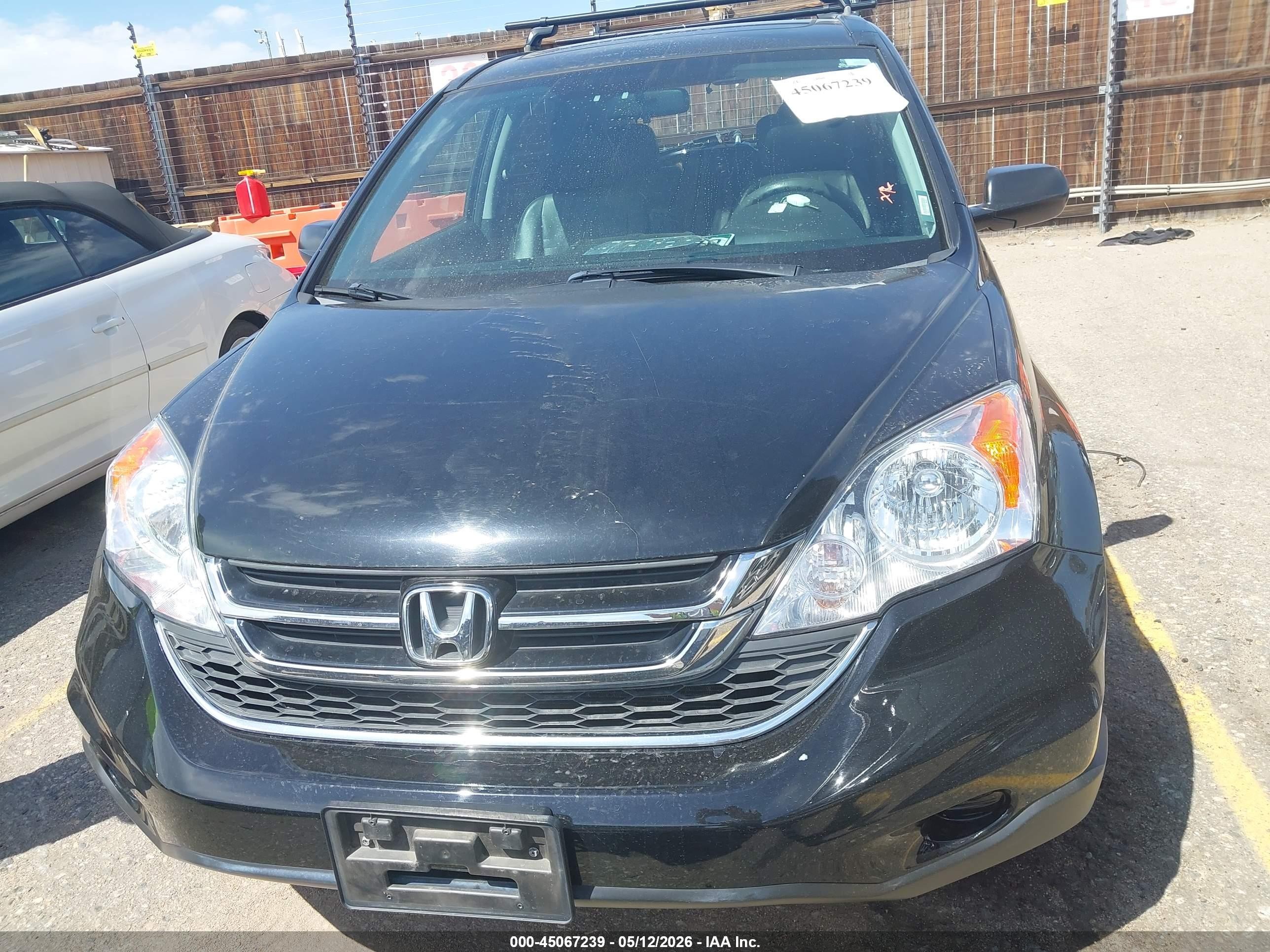 2010 Honda Cr-v Ex Черный vin: 5J6RE4H51AL041201