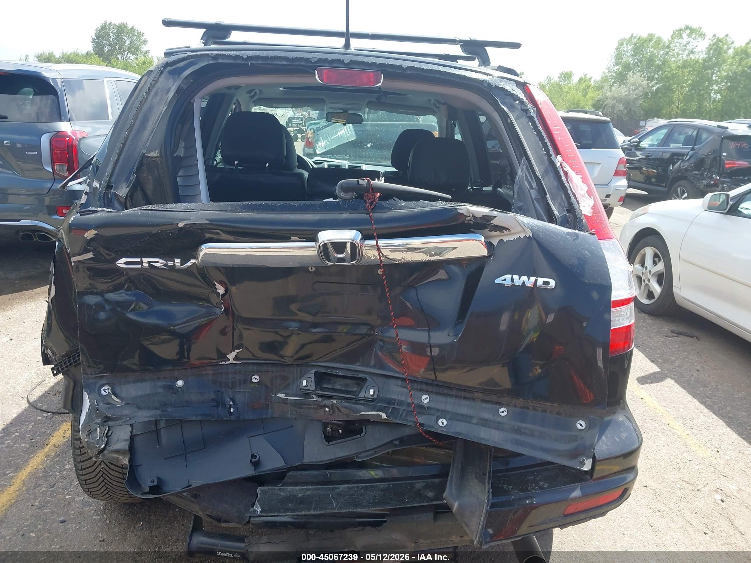 2010 Honda Cr-v Ex Черный vin: 5J6RE4H51AL041201