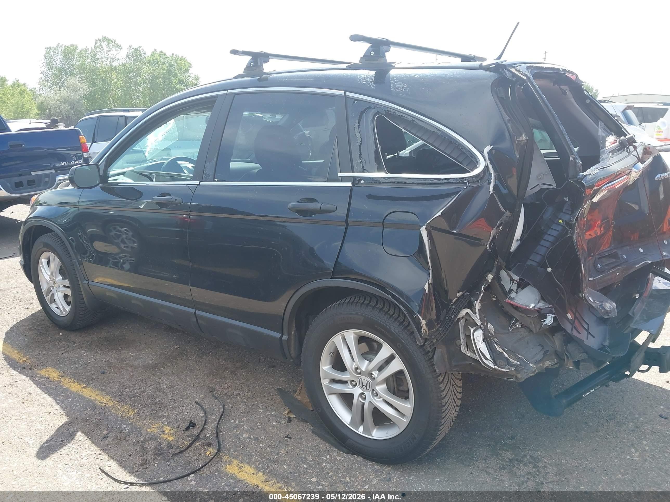 2010 Honda Cr-v Ex Черный vin: 5J6RE4H51AL041201