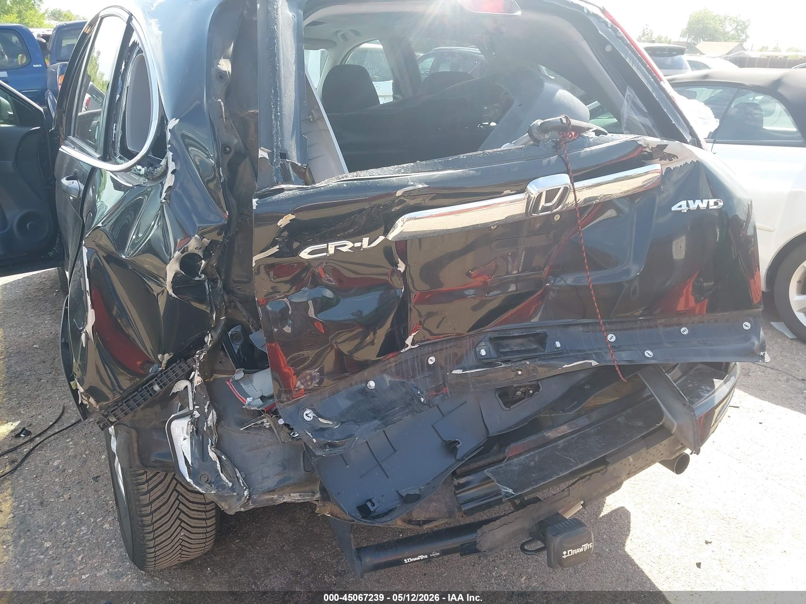 2010 Honda Cr-v Ex Черный vin: 5J6RE4H51AL041201