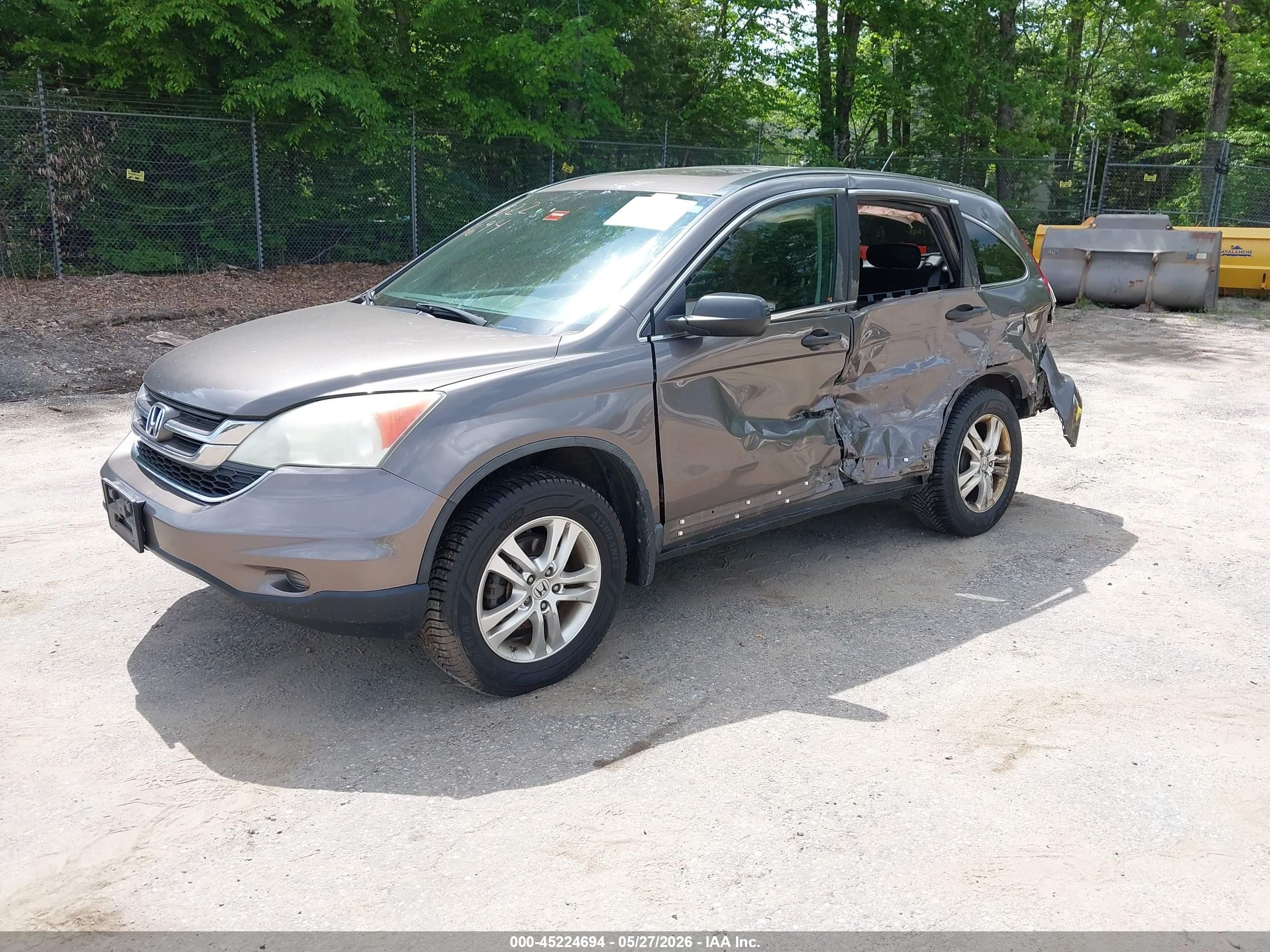 2010 Honda Cr-v Ex Brown vin: 5J6RE4H51AL048391