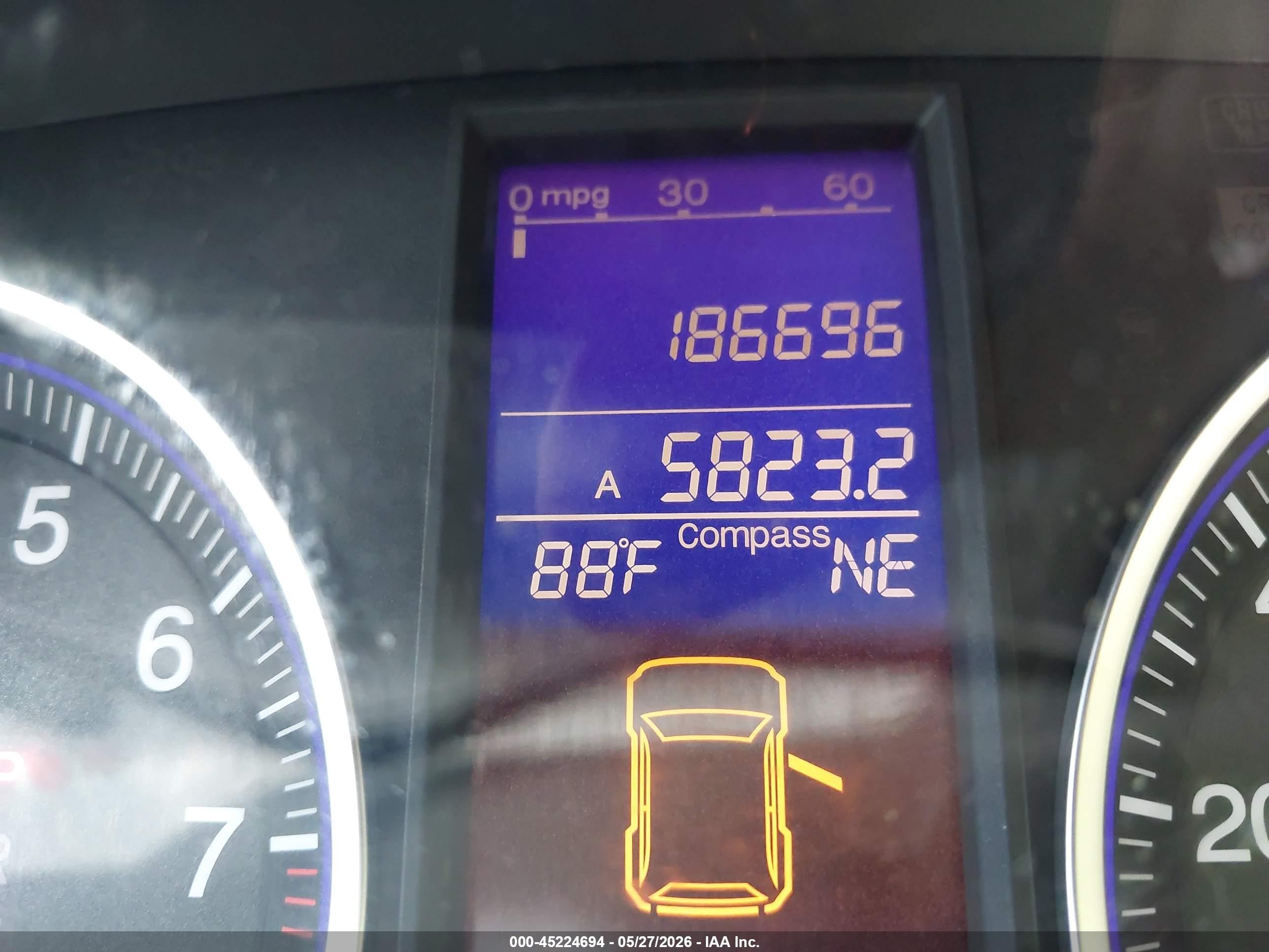 2010 Honda Cr-v Ex Brown vin: 5J6RE4H51AL048391