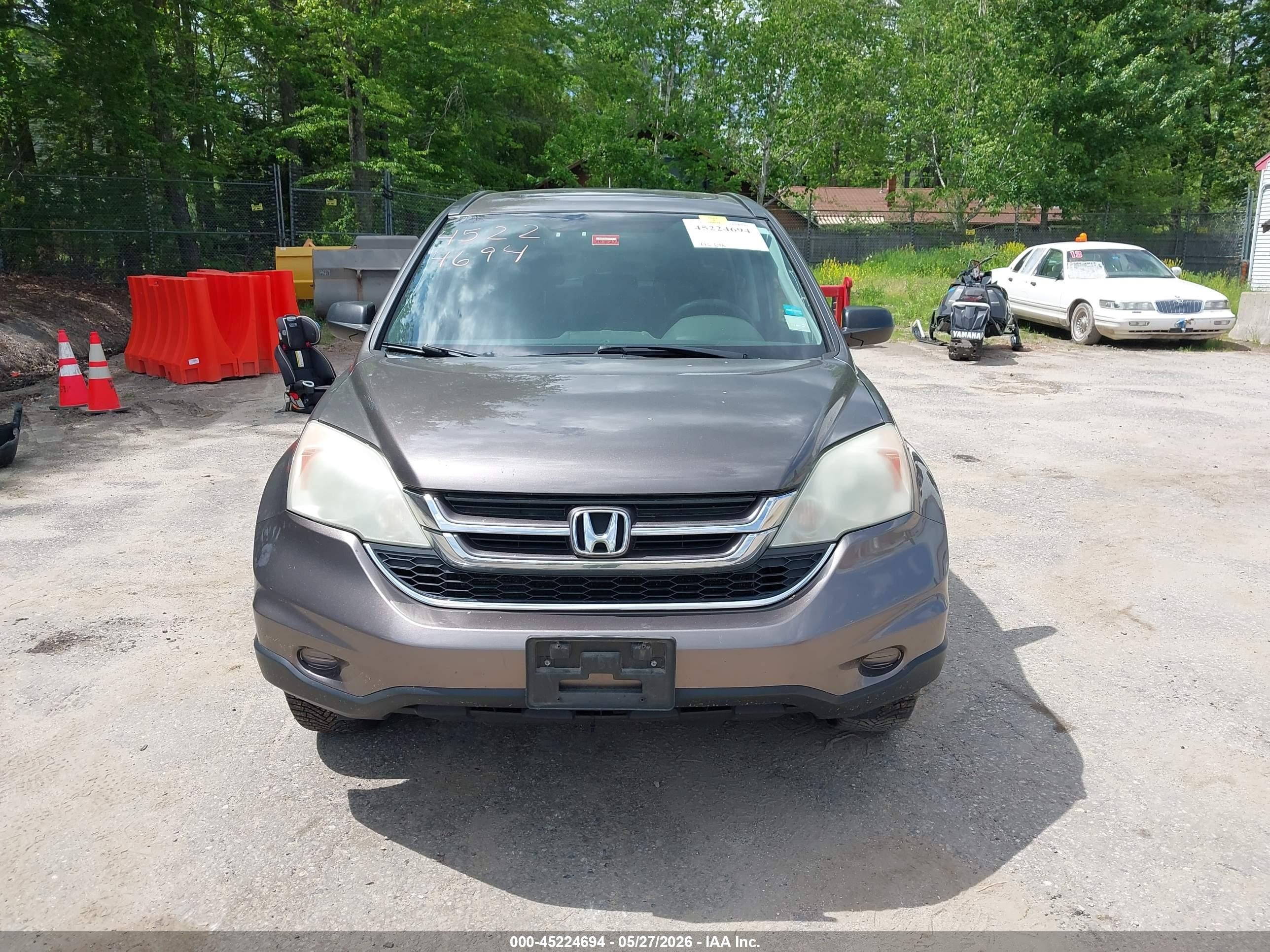 2010 Honda Cr-v Ex Brown vin: 5J6RE4H51AL048391