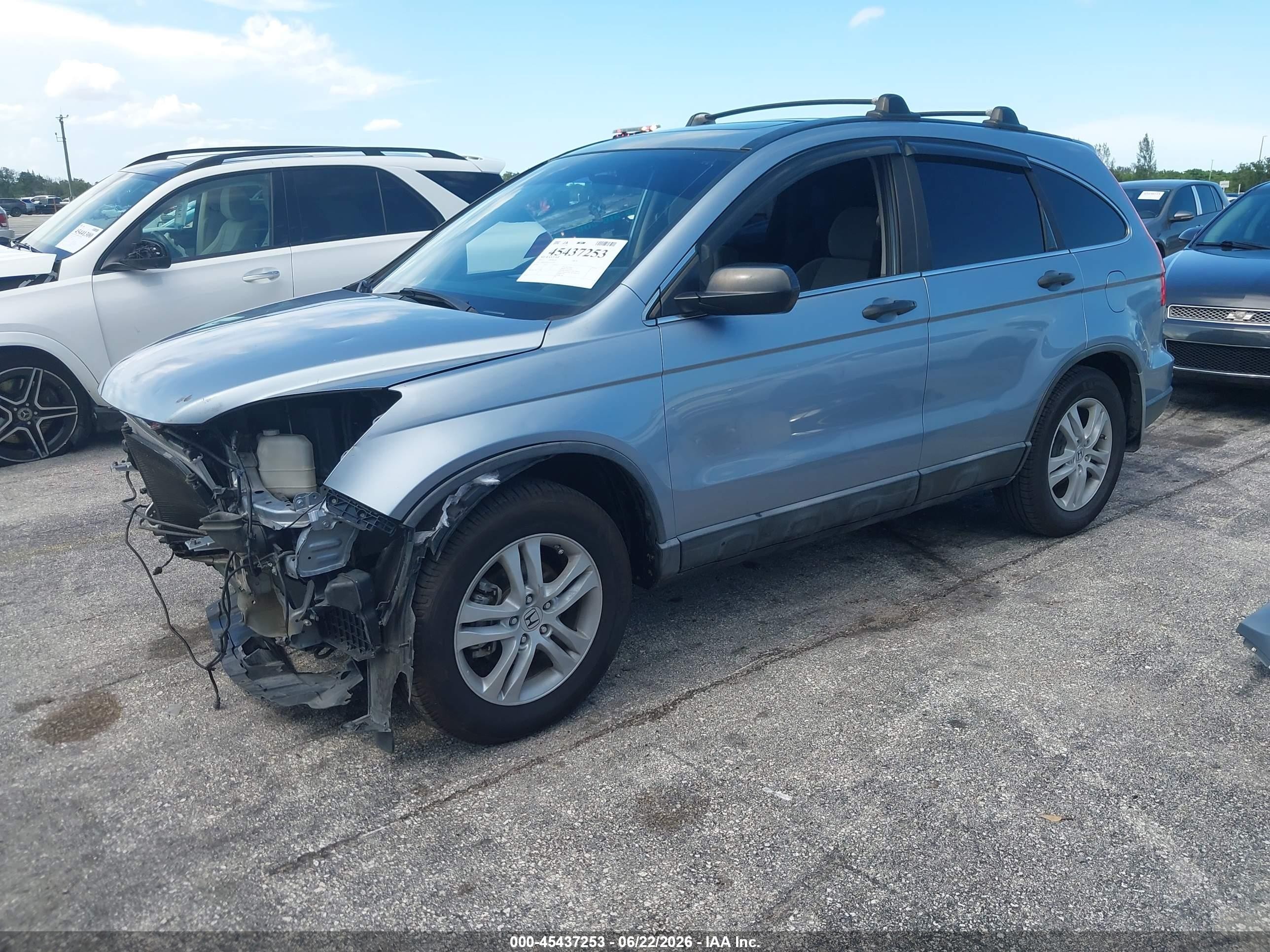 2010 Honda Cr-v Ex Серебряный vin: 5J6RE4H51AL057026