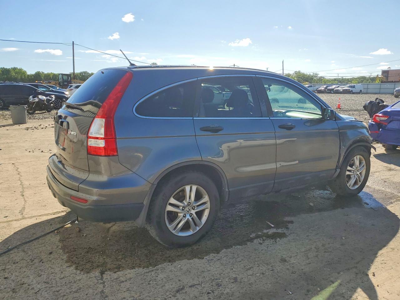 2010 Honda Cr-v Ex Silver vin: 5J6RE4H51AL059780