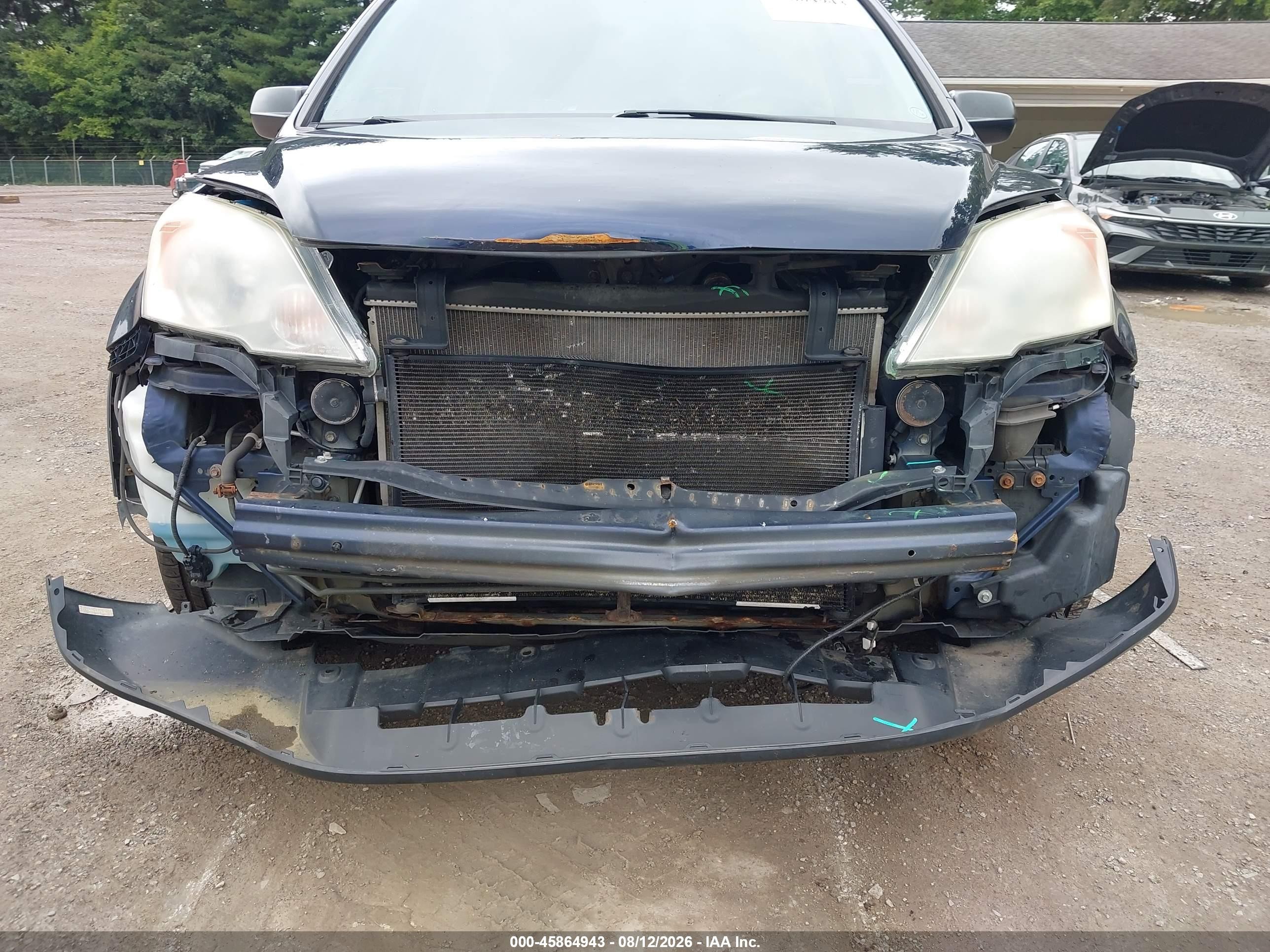 2010 Honda Cr-v Ex Blue vin: 5J6RE4H51AL067779