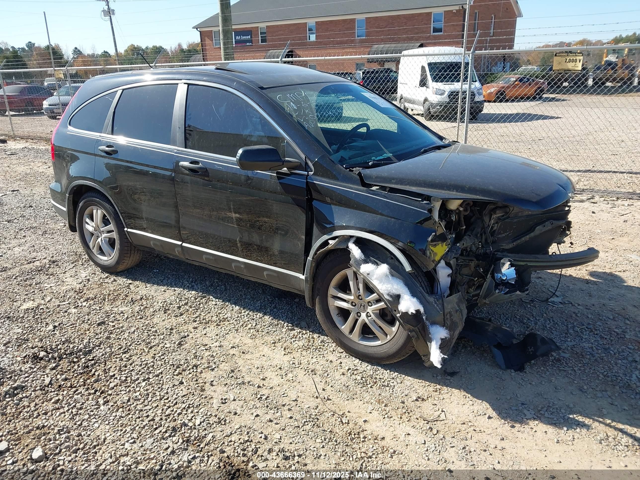2010 Honda Cr-v Ex Black vin: 5J6RE4H51AL073484