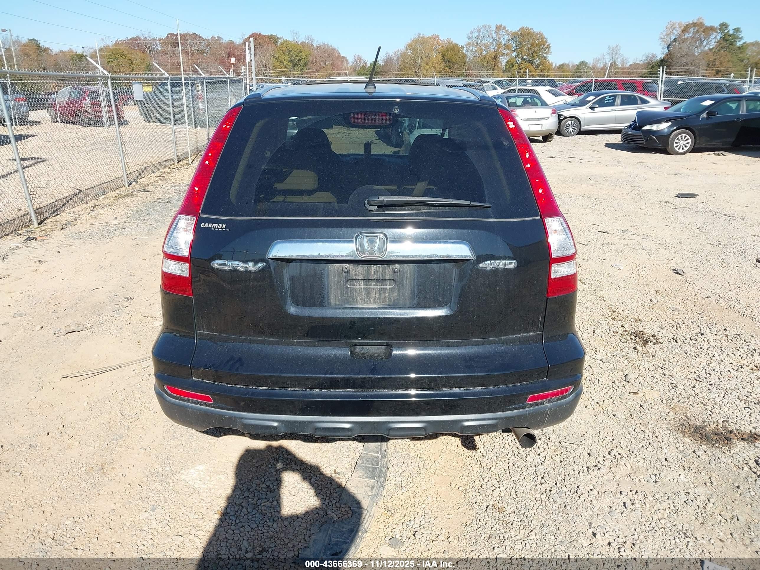 2010 Honda Cr-v Ex Black vin: 5J6RE4H51AL073484