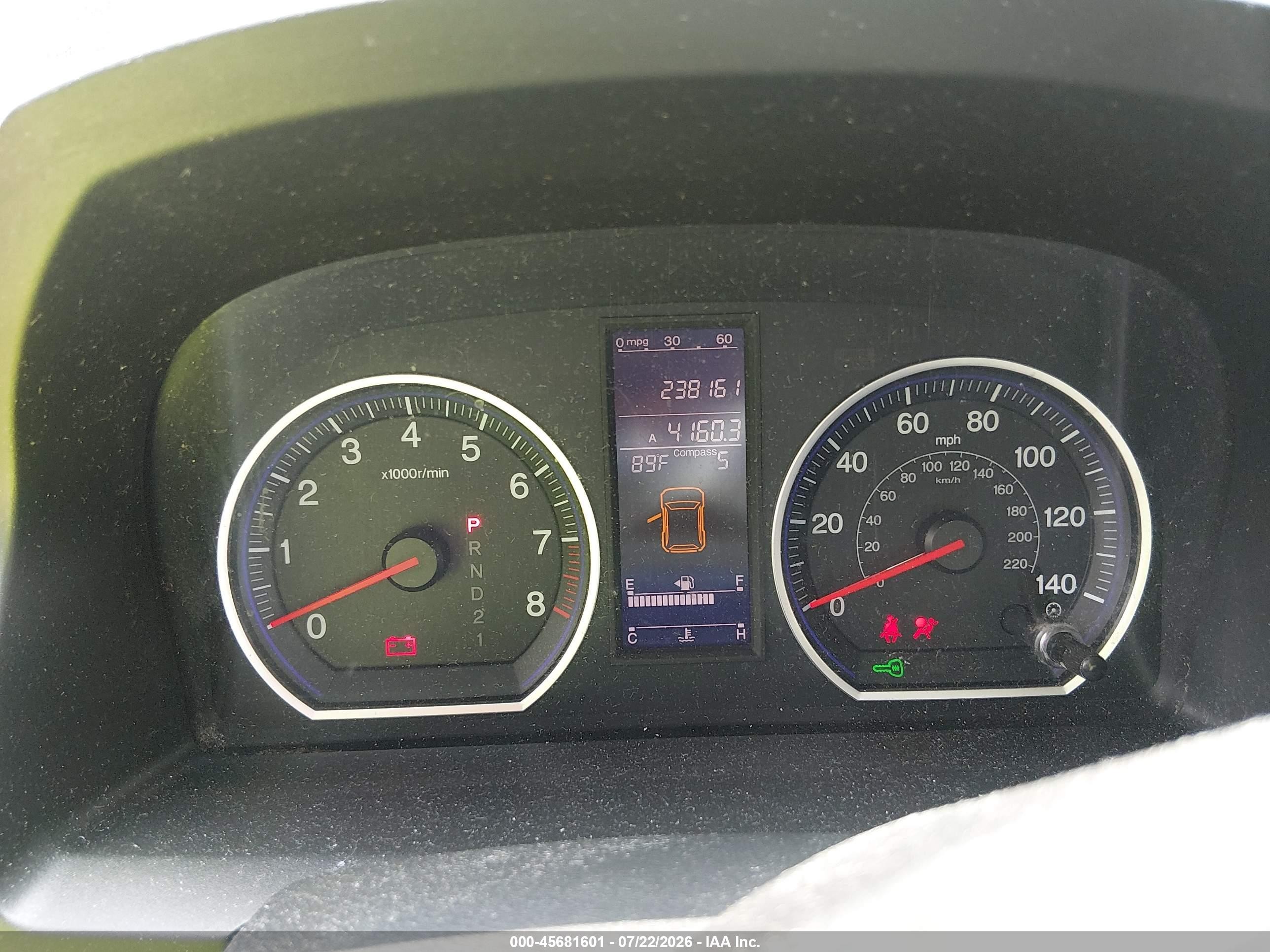 2010 Honda Cr-v Ex Black vin: 5J6RE4H51AL090673