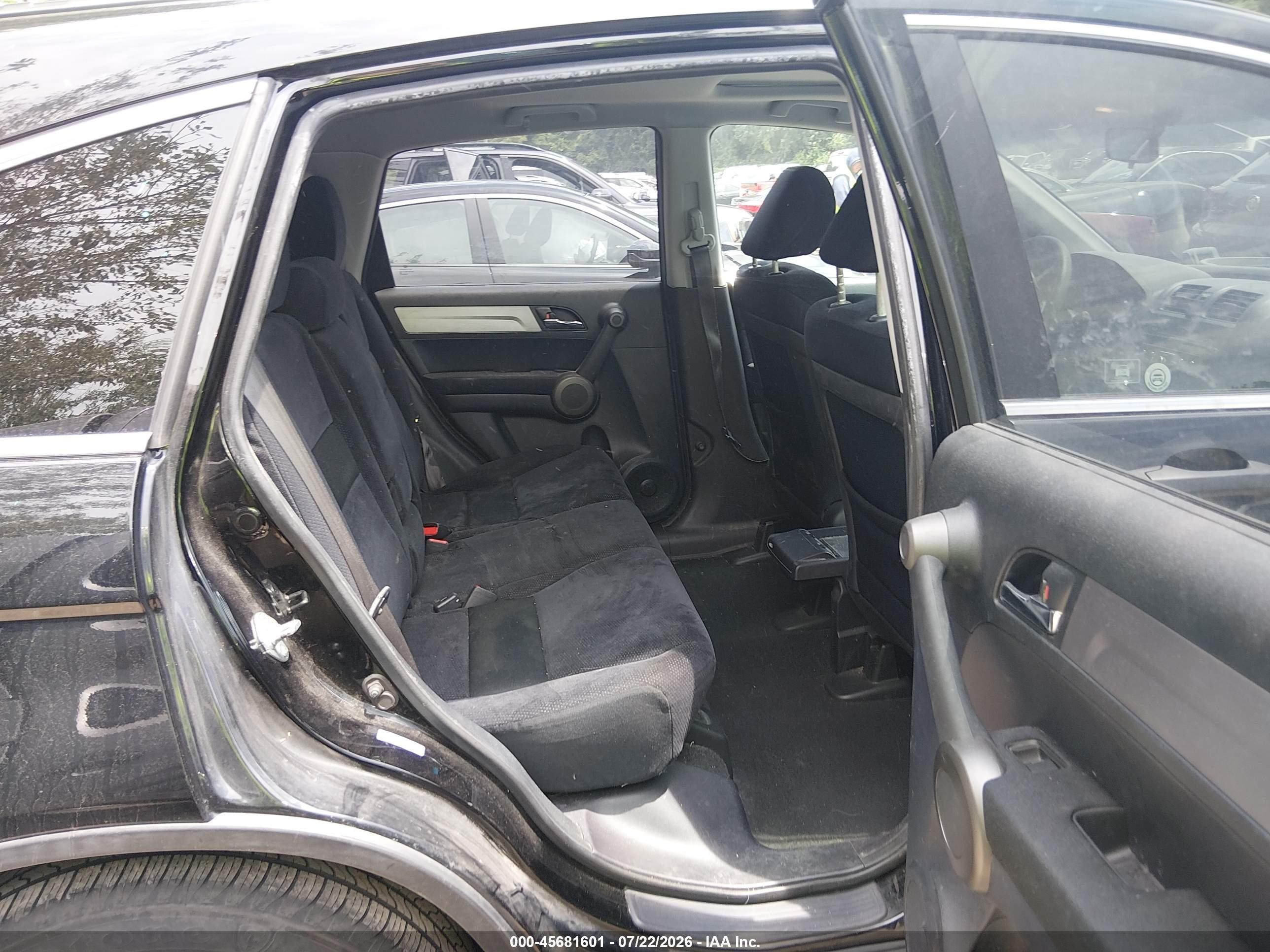 2010 Honda Cr-v Ex Black vin: 5J6RE4H51AL090673