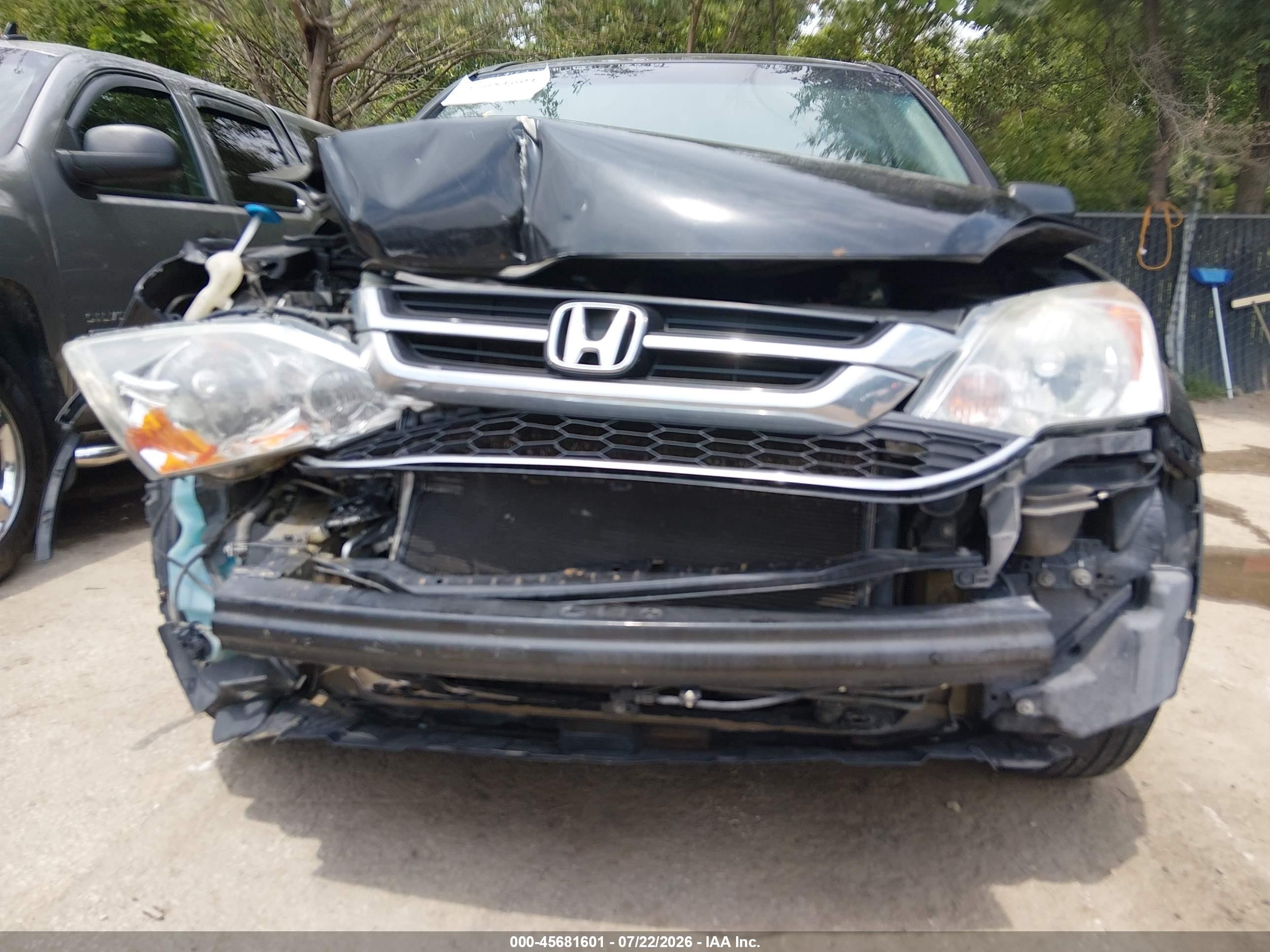 2010 Honda Cr-v Ex Black vin: 5J6RE4H51AL090673