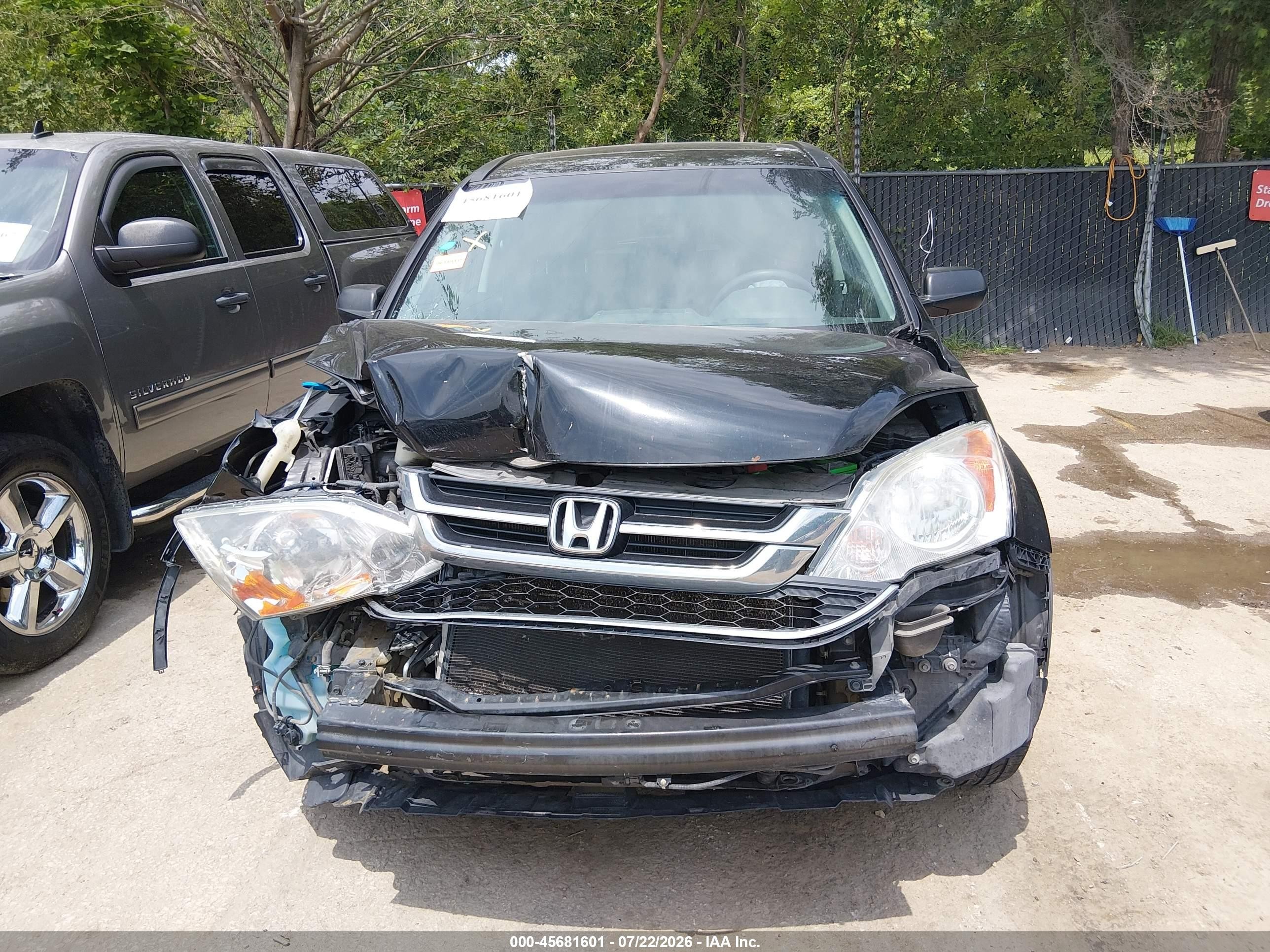 2010 Honda Cr-v Ex Black vin: 5J6RE4H51AL090673