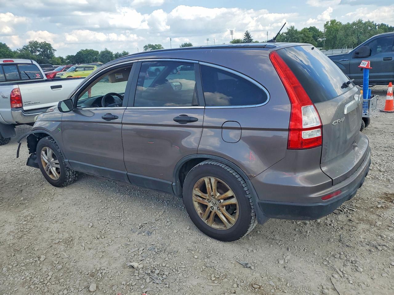 2011 Honda Cr-v Ex Gray vin: 5J6RE4H51BL006000