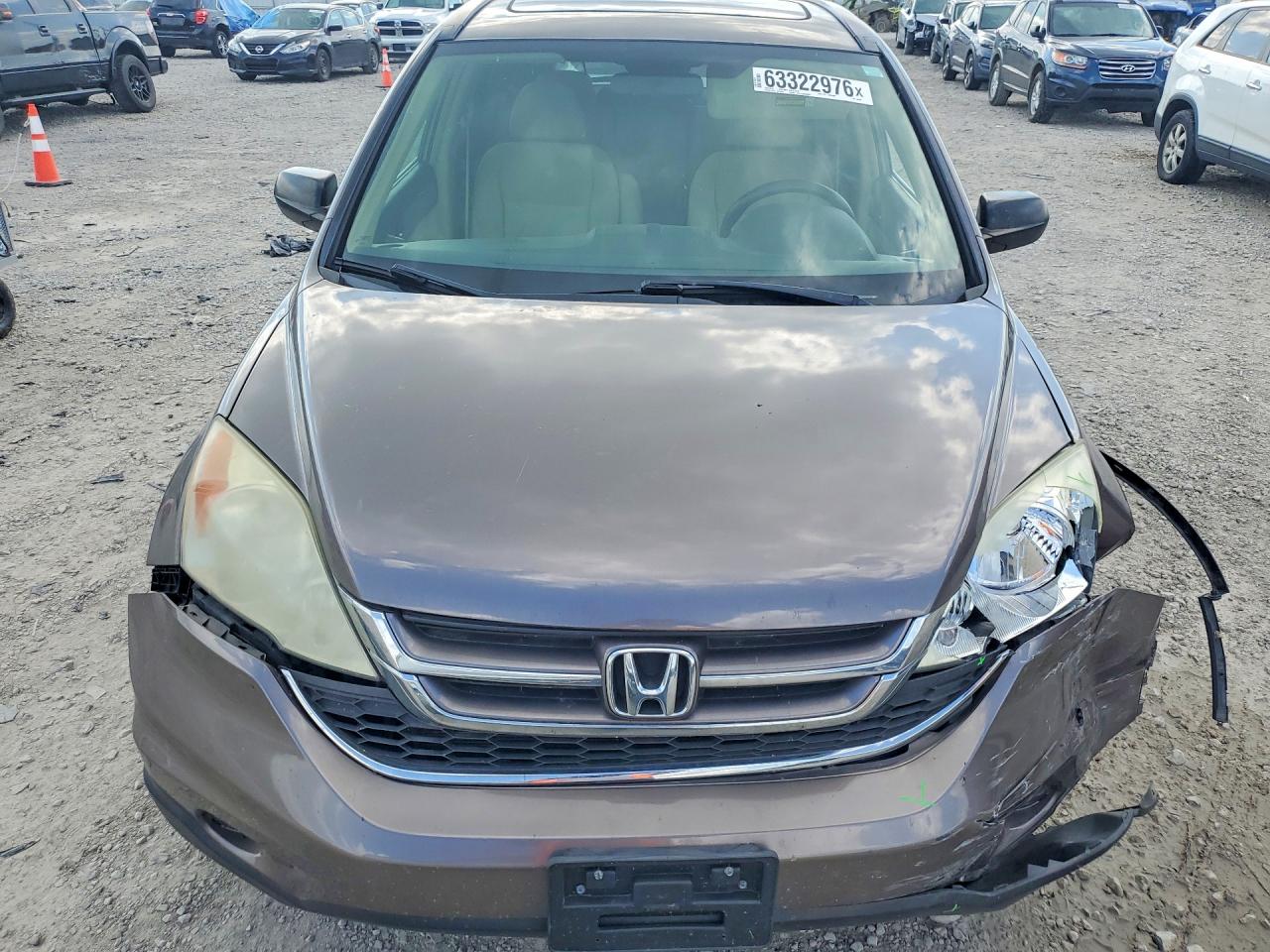 2011 Honda Cr-v Ex Gray vin: 5J6RE4H51BL006000