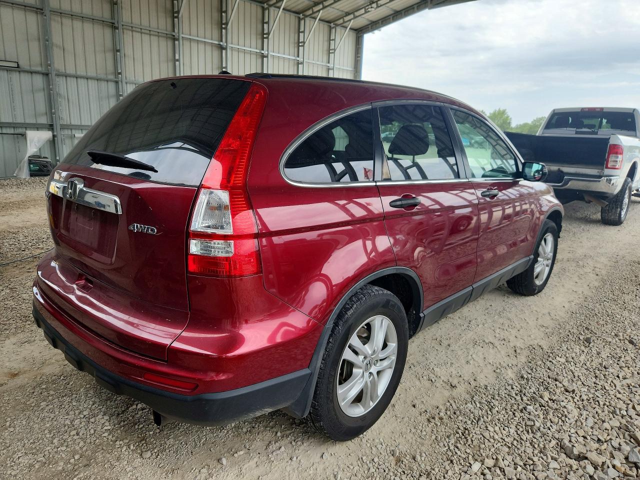 2011 Honda Cr -v Red vin: 5J6RE4H51BL053317