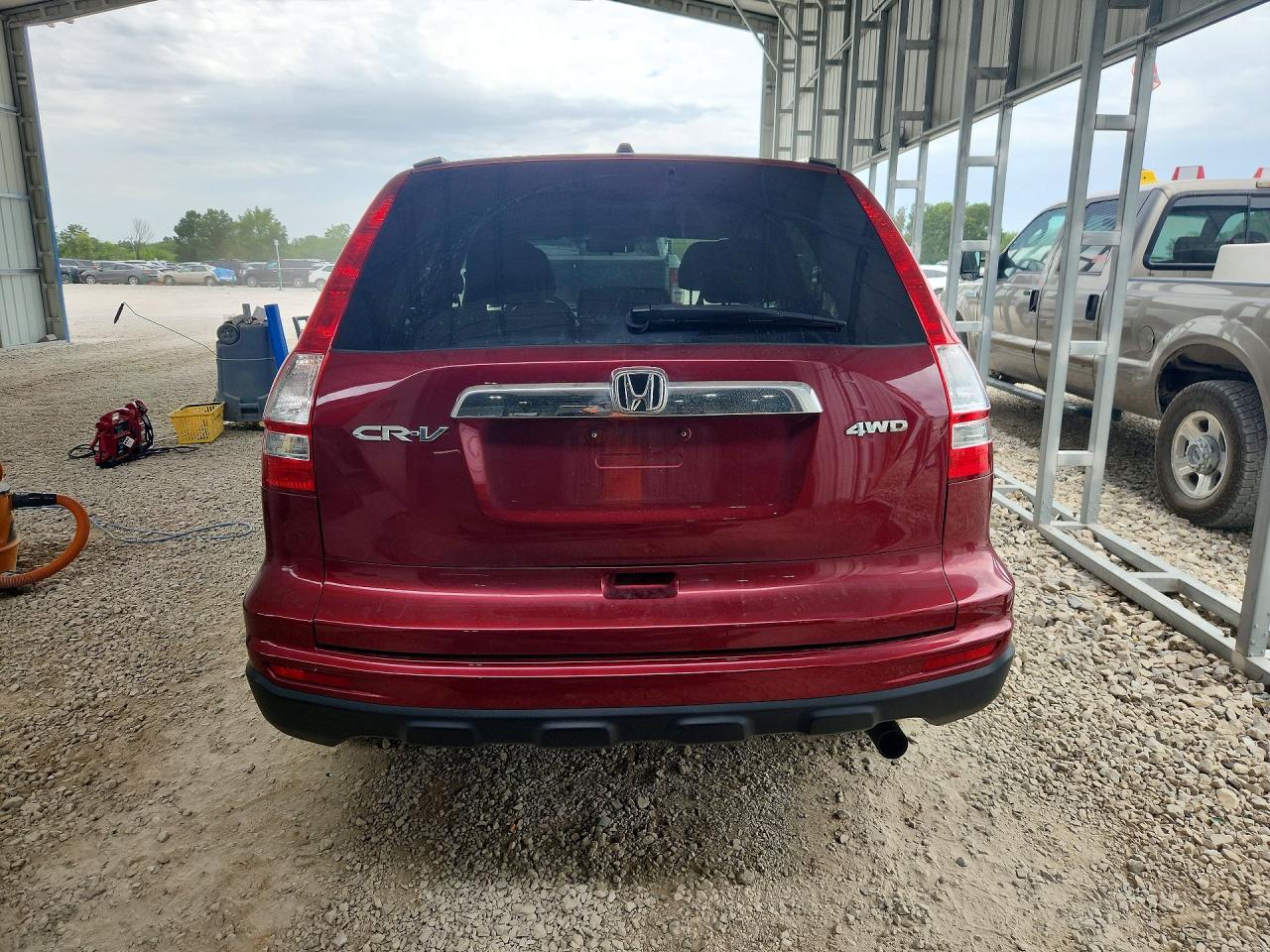 2011 Honda Cr -v Red vin: 5J6RE4H51BL053317