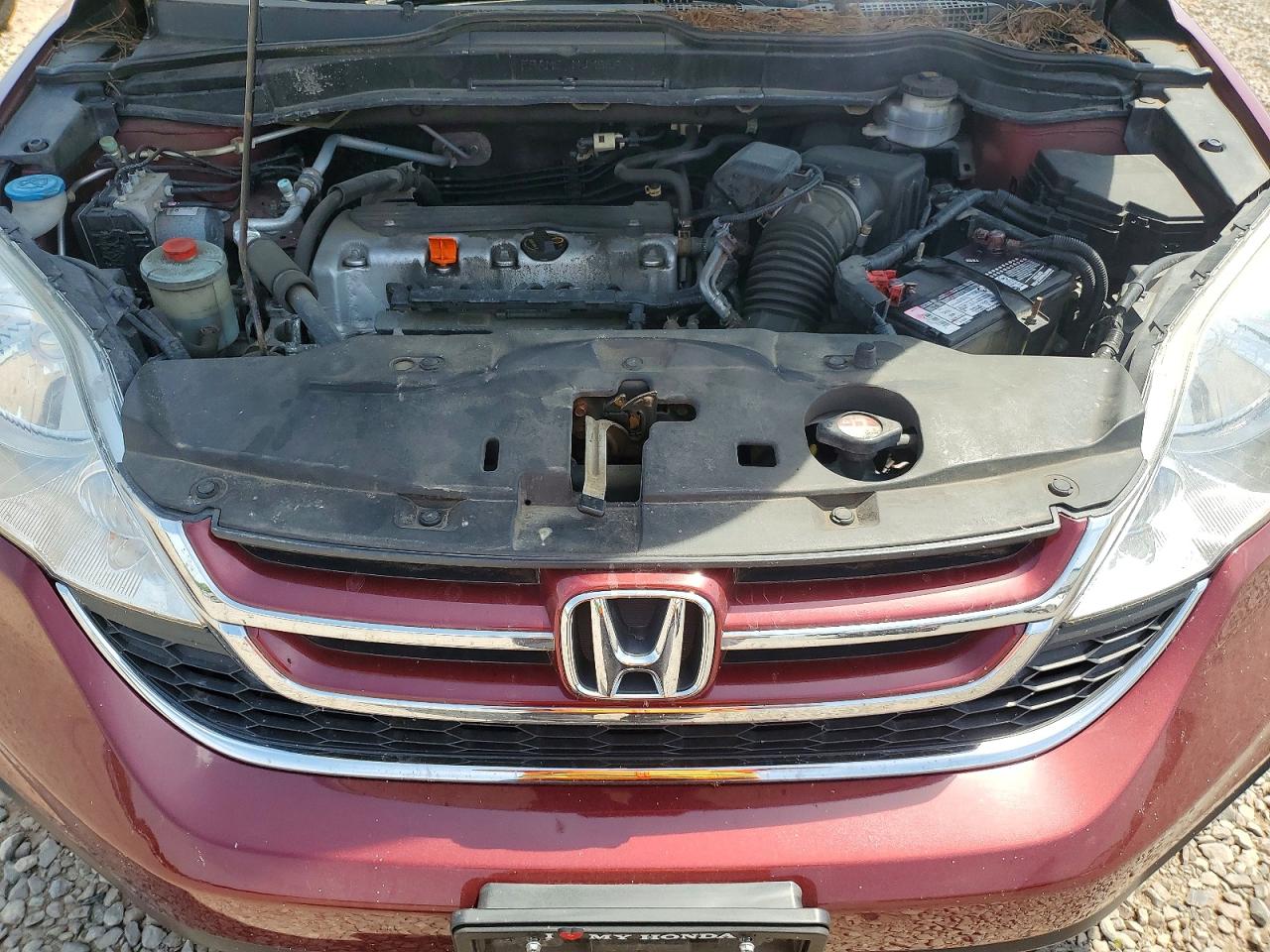 2011 Honda Cr-v Ex Red vin: 5J6RE4H51BL055567
