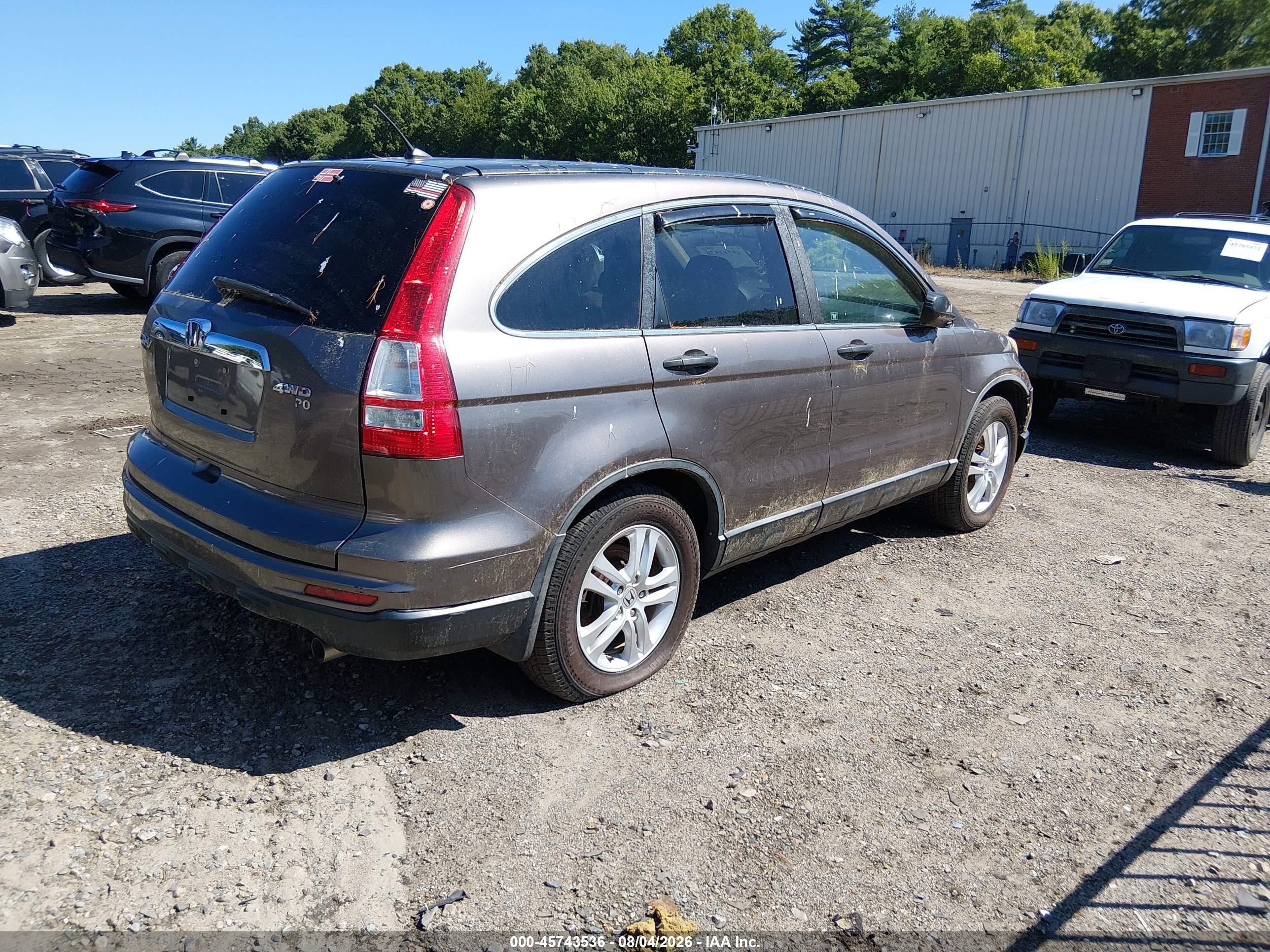 2011 Honda Cr-v Ex Brown vin: 5J6RE4H51BL064950