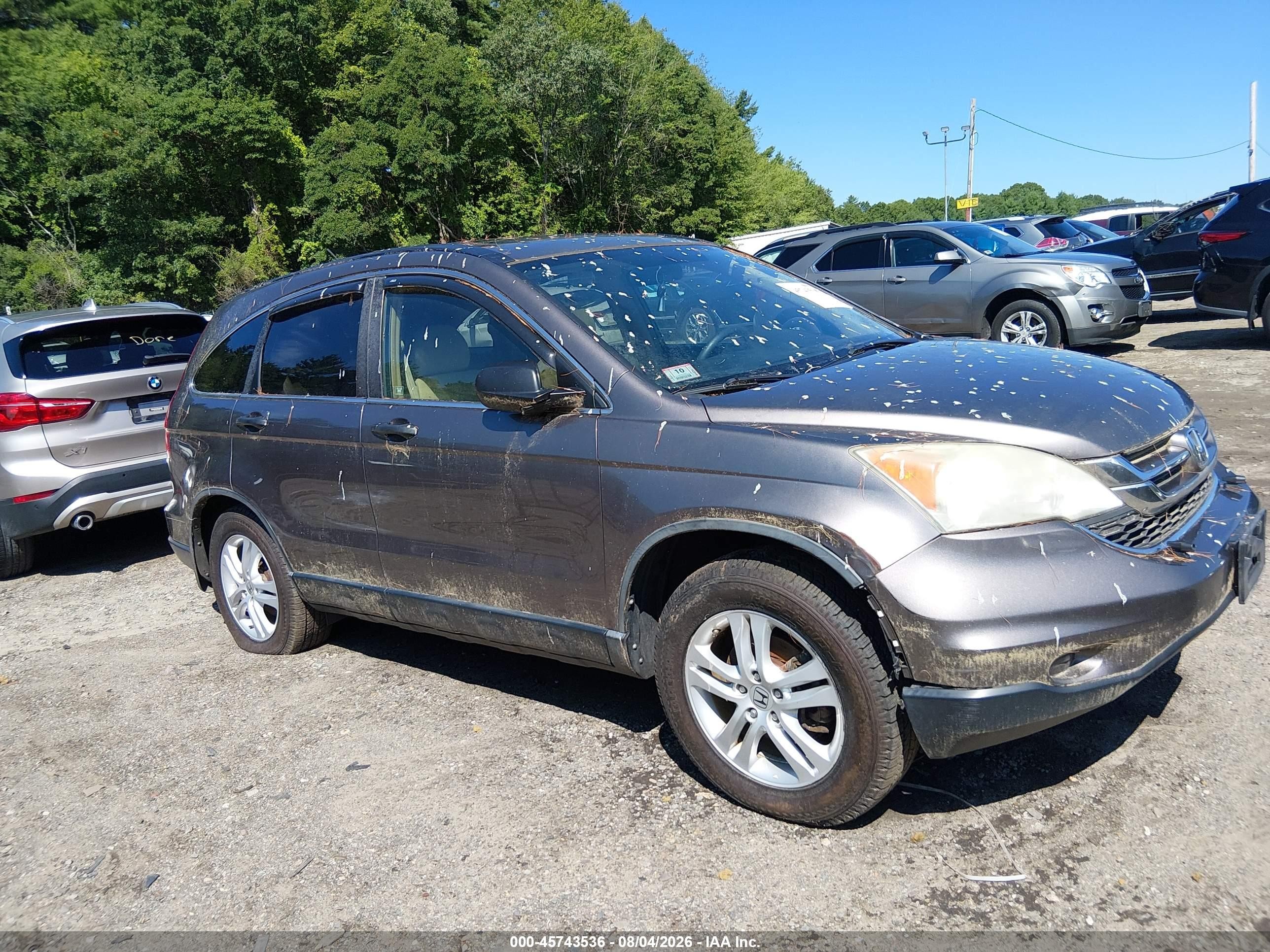 2011 Honda Cr-v Ex Brown vin: 5J6RE4H51BL064950
