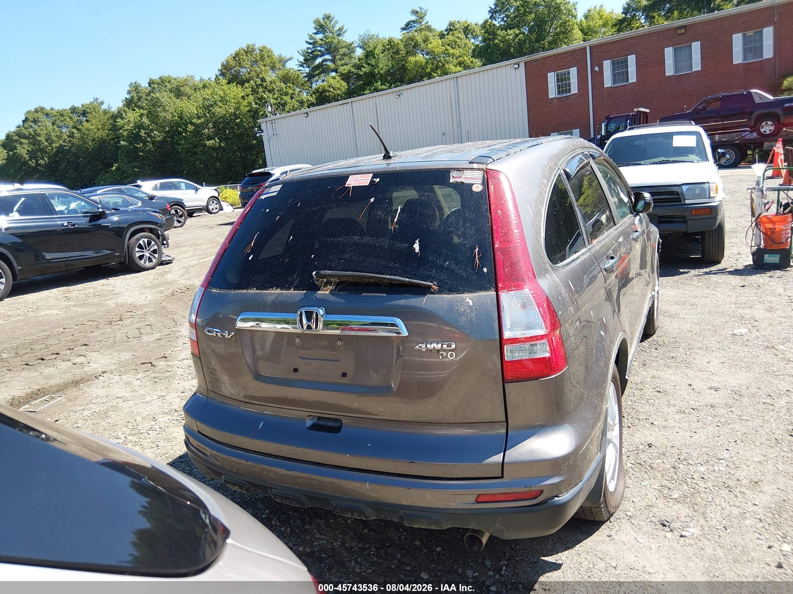 2011 Honda Cr-v Ex Brown vin: 5J6RE4H51BL064950