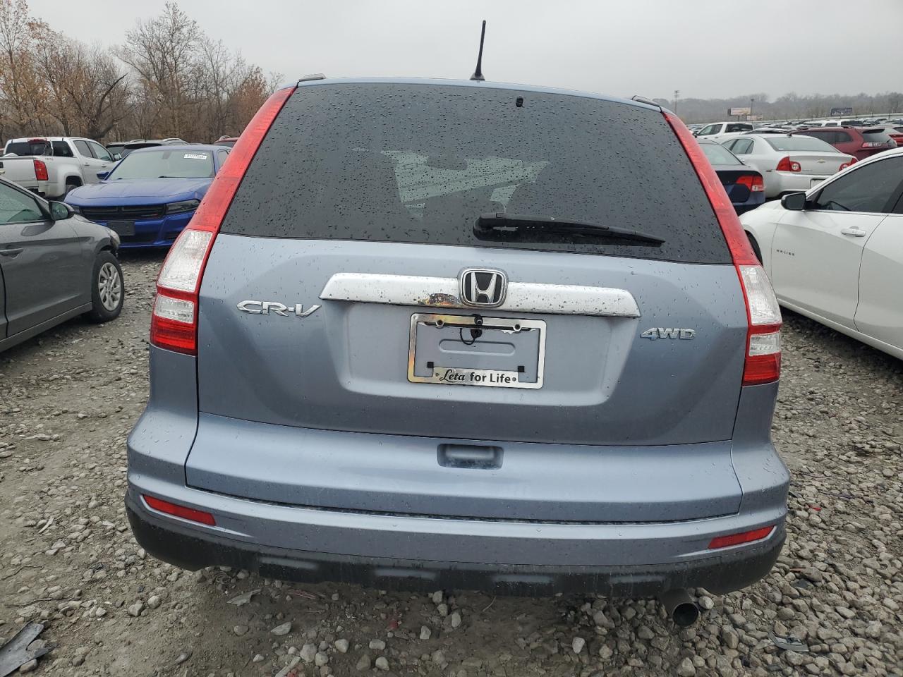 2011 Honda Cr-v Ex Blue vin: 5J6RE4H51BL072398
