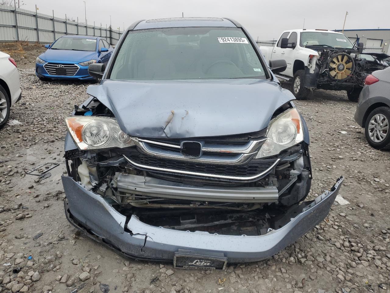 2011 Honda Cr-v Ex Blue vin: 5J6RE4H51BL072398
