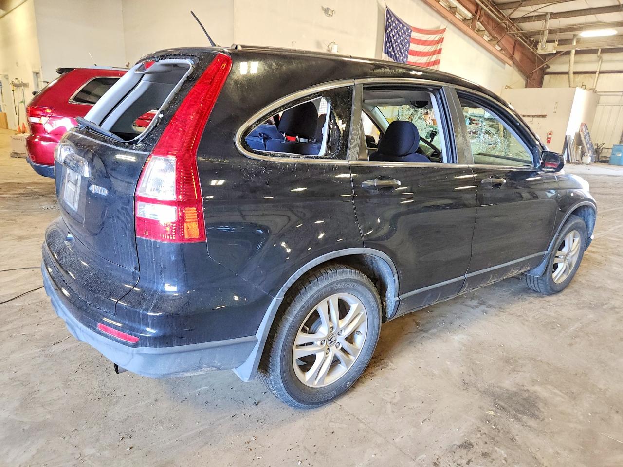 2011 Honda Cr-v Ex Черный vin: 5J6RE4H51BL089105