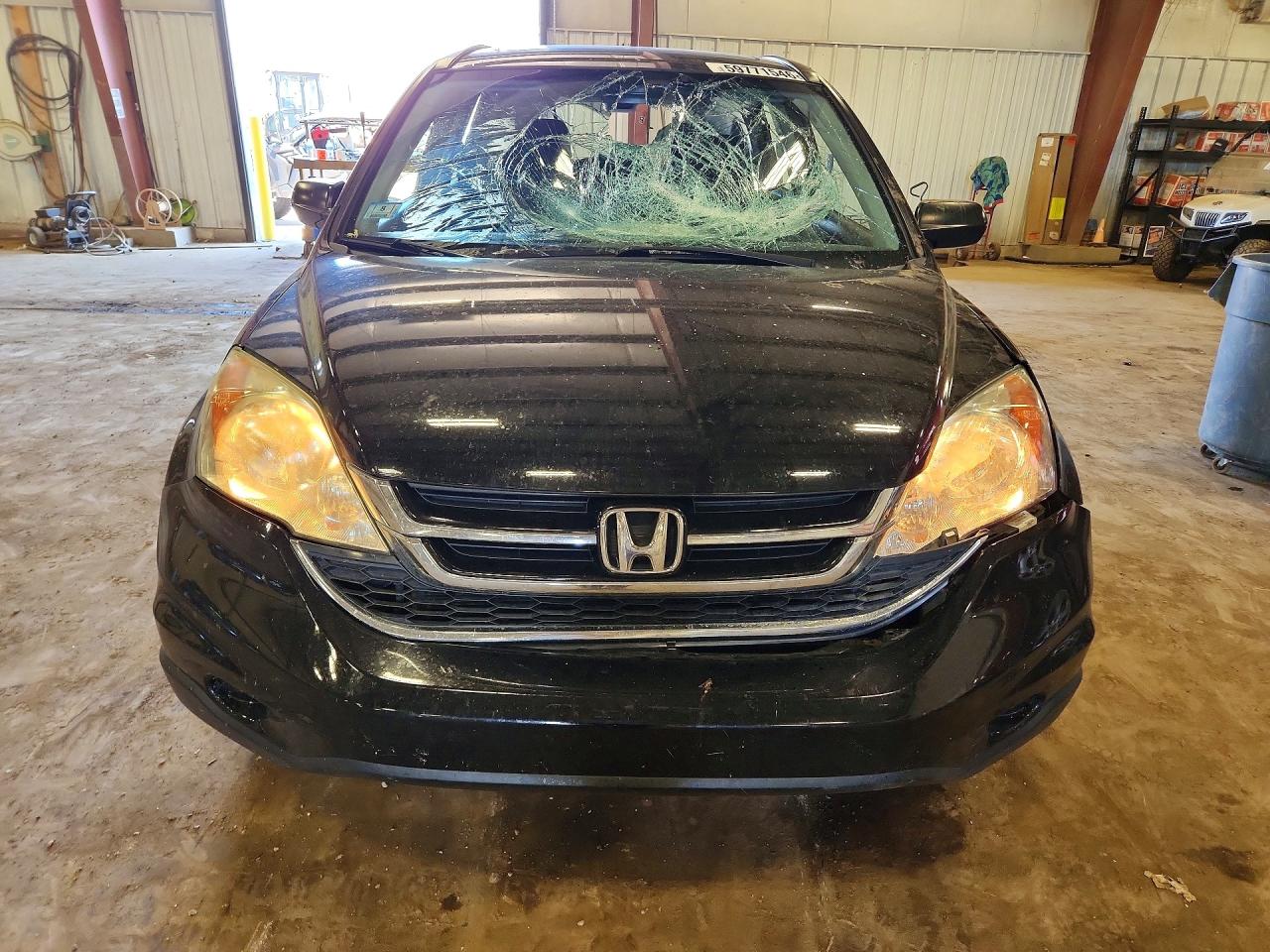 2011 Honda Cr-v Ex Черный vin: 5J6RE4H51BL089105