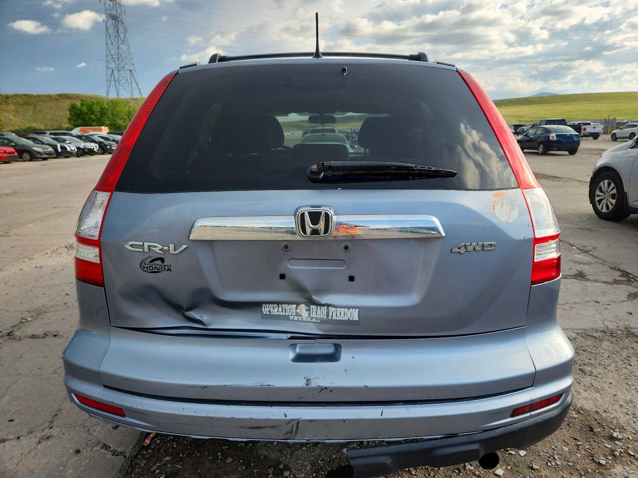 2011 Honda Cr-v Ex Blue vin: 5J6RE4H51BL097110