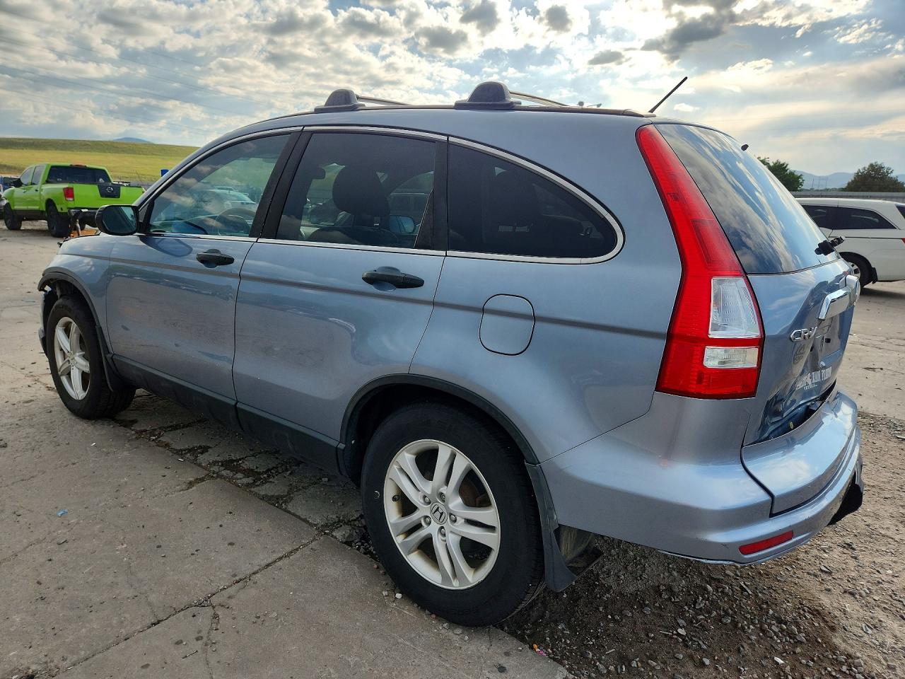 2011 Honda Cr-v Ex Blue vin: 5J6RE4H51BL097110