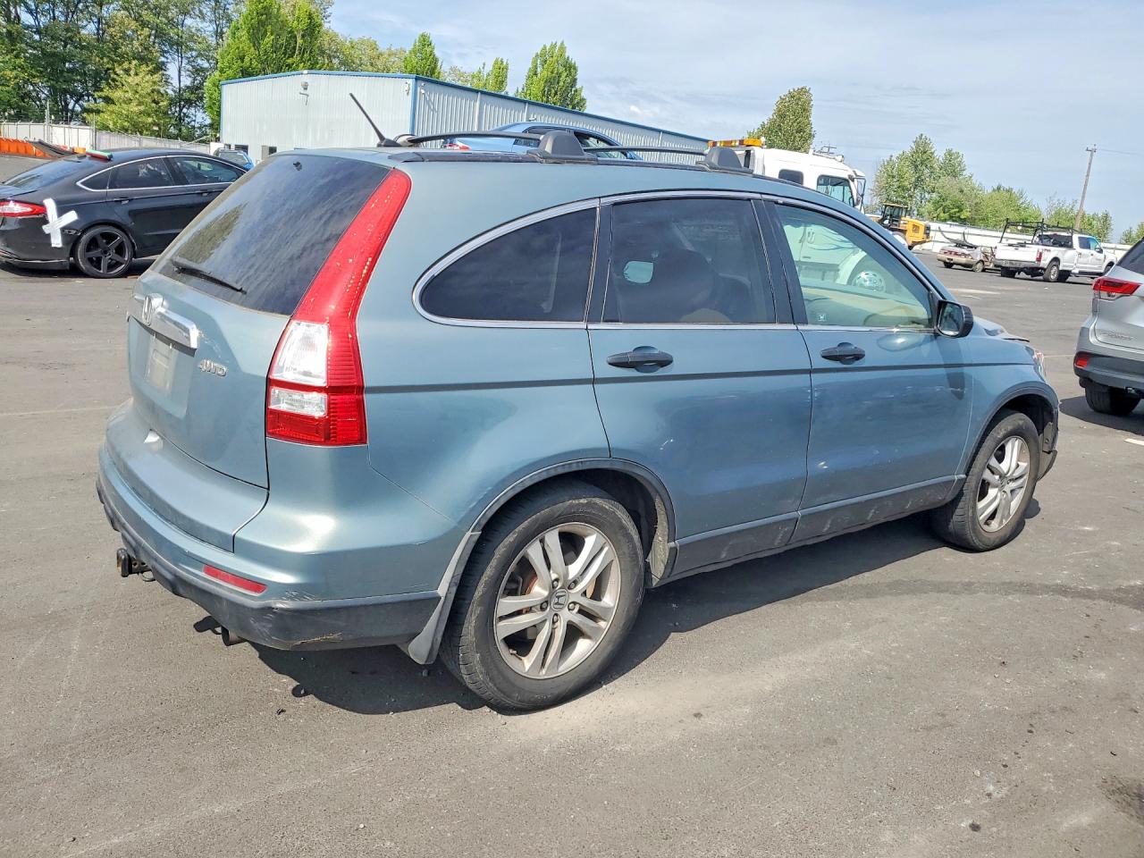 2011 Honda Cr-v Ex Gray vin: 5J6RE4H51BL102502