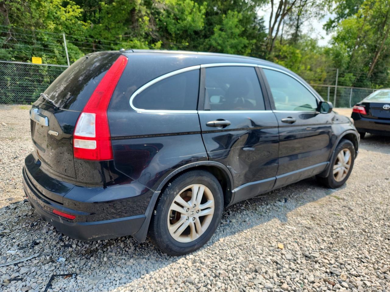 2011 Honda Cr-v Ex Black vin: 5J6RE4H51BL119266