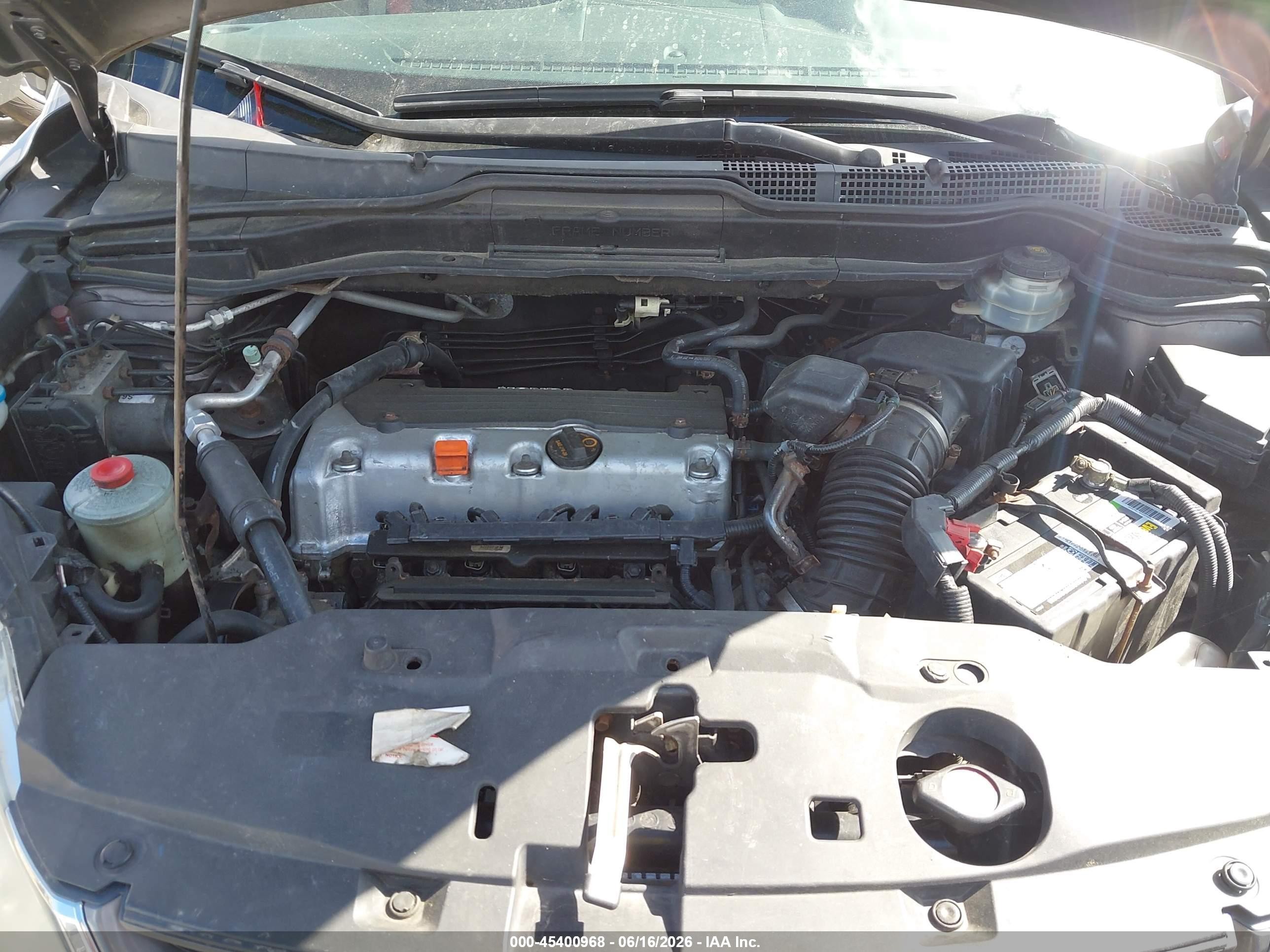 2010 Honda Cr-v Ex Gray vin: 5J6RE4H52AL033320