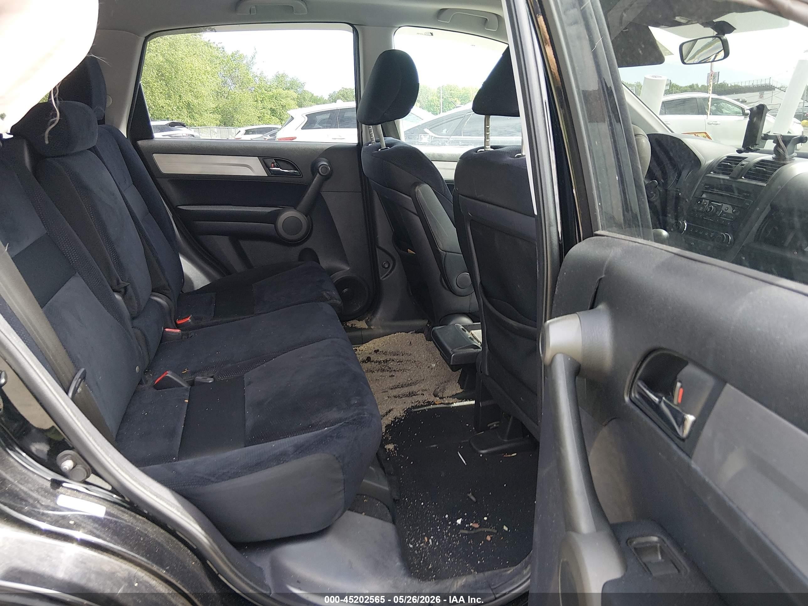 2010 Honda Cr-v Ex Black vin: 5J6RE4H52AL049887